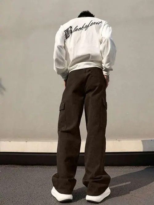 Japanese Brand Y2K DRIP CARGO sweatpants Size US 36 / EU 52 - 2 Thumbnail