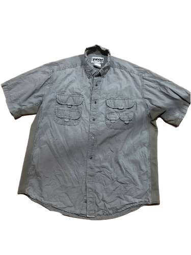 Wrangler Vintage Wrangler Loose Fit Button Up Shirt Size XL Size US XL / EU 56 / 4 - 1 Thumbnail