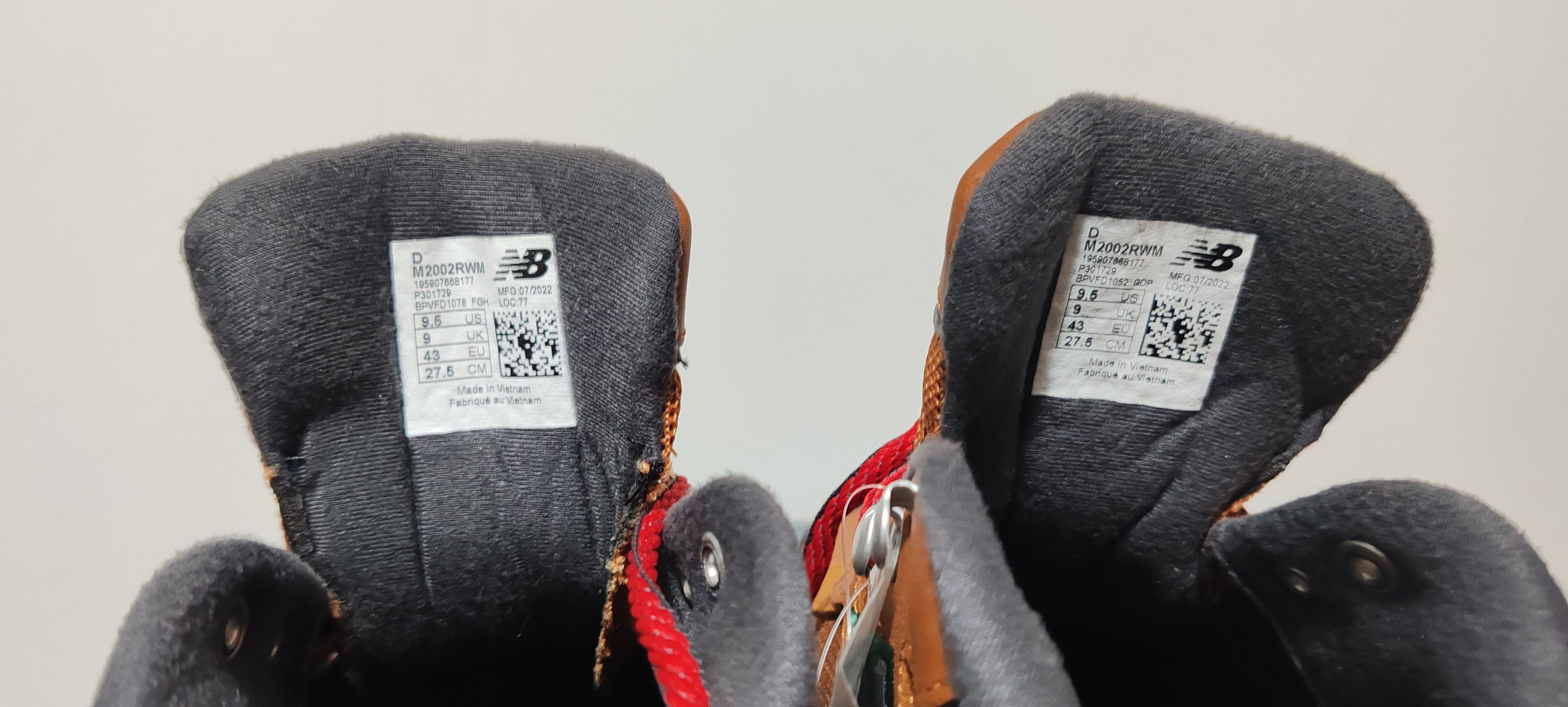 New Balance New Balance 2002 R Pack Baskets En Cuir Marron Tg: 43 Size US 10 / EU 43 - 4 Thumbnail