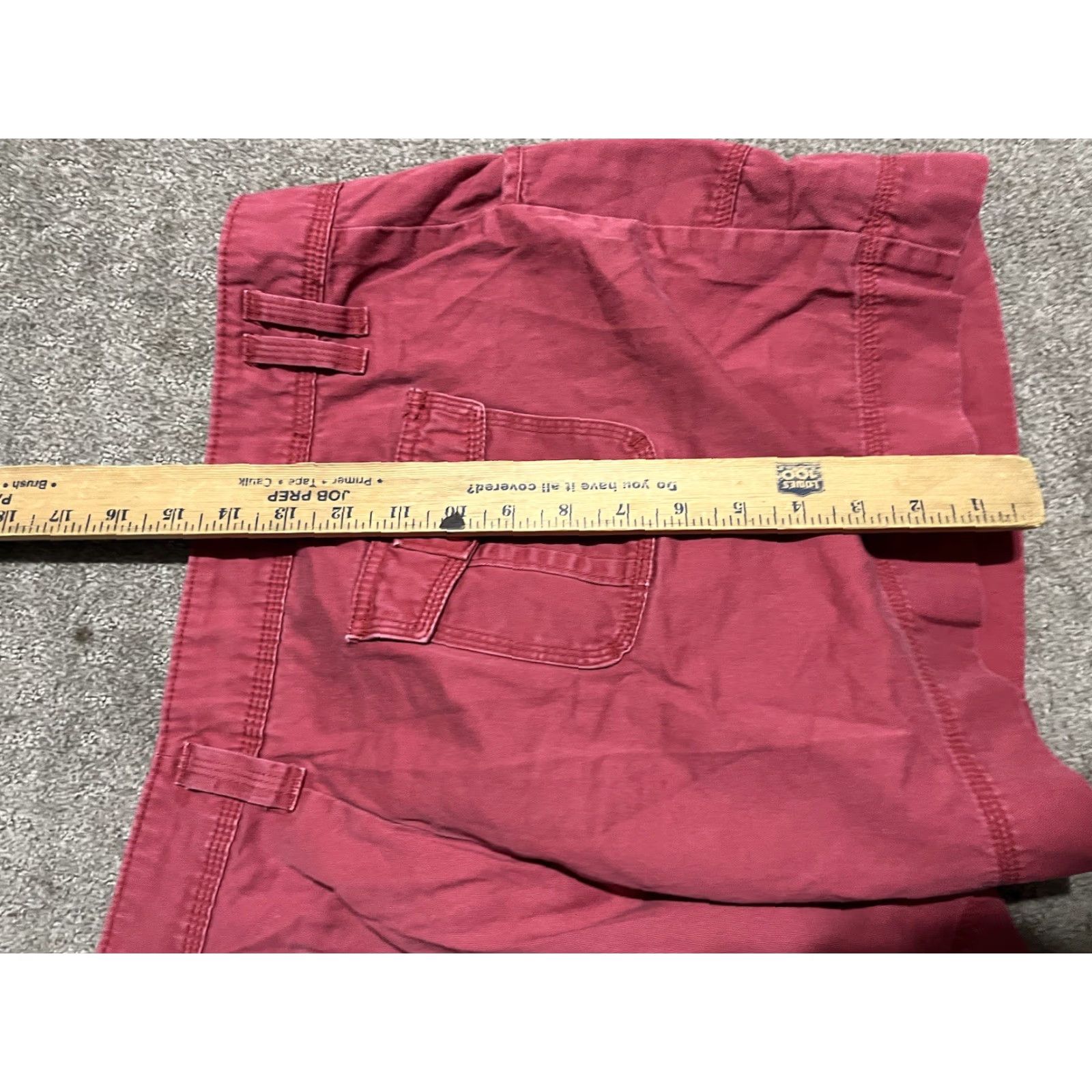Lee Lee Bermuda Shorts Women's 18 Red Plus Stretch - 18M, Bermuda, Red, Women's, Plus Size, Lee, Shorts Size 40" / US 18 - 4 Thumbnail