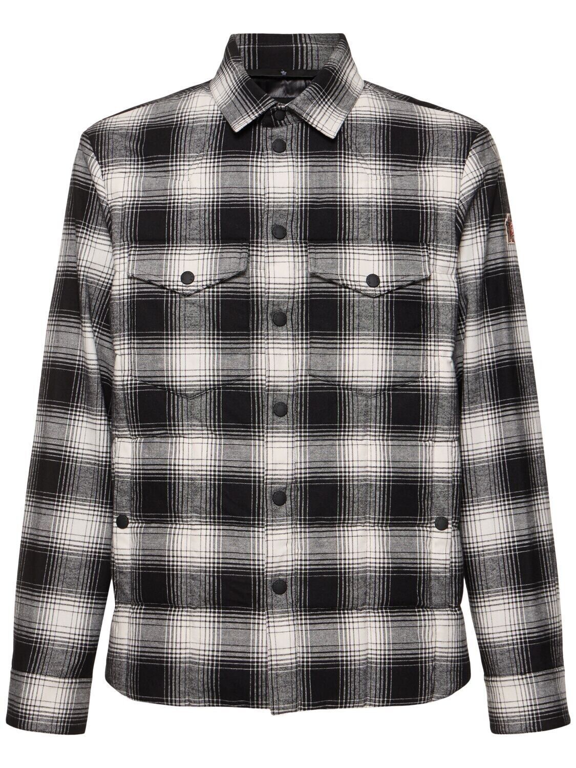 MONCLER GRENOBLE Gelt $1795 Men's Black/White Jacket New 4