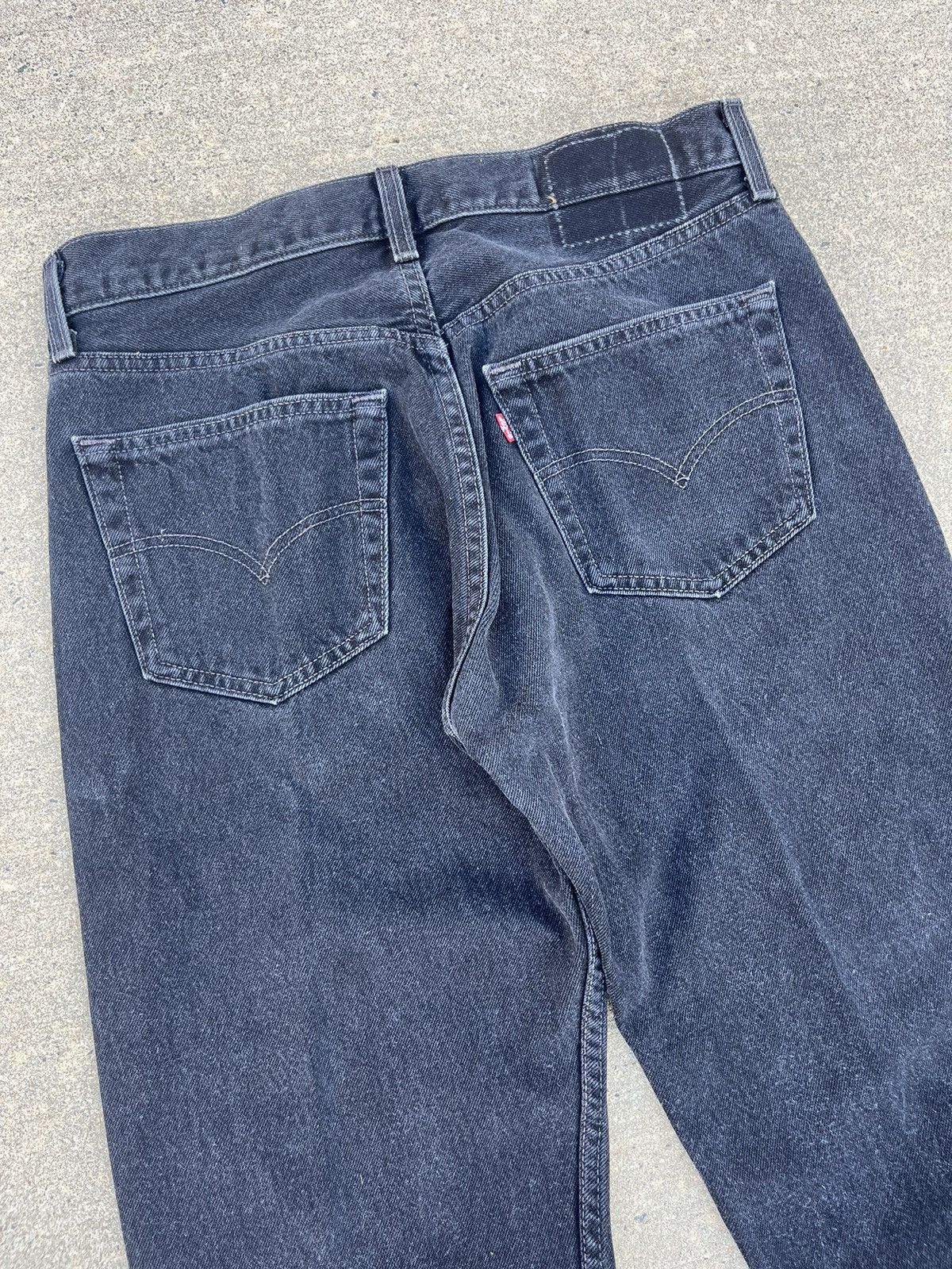 Levi's × Levi's Vintage Clothing × Vintage VINTAGE 00’S LEVI’S FADED BLACK JEANS Size US 32 / EU 48 - 3 Thumbnail