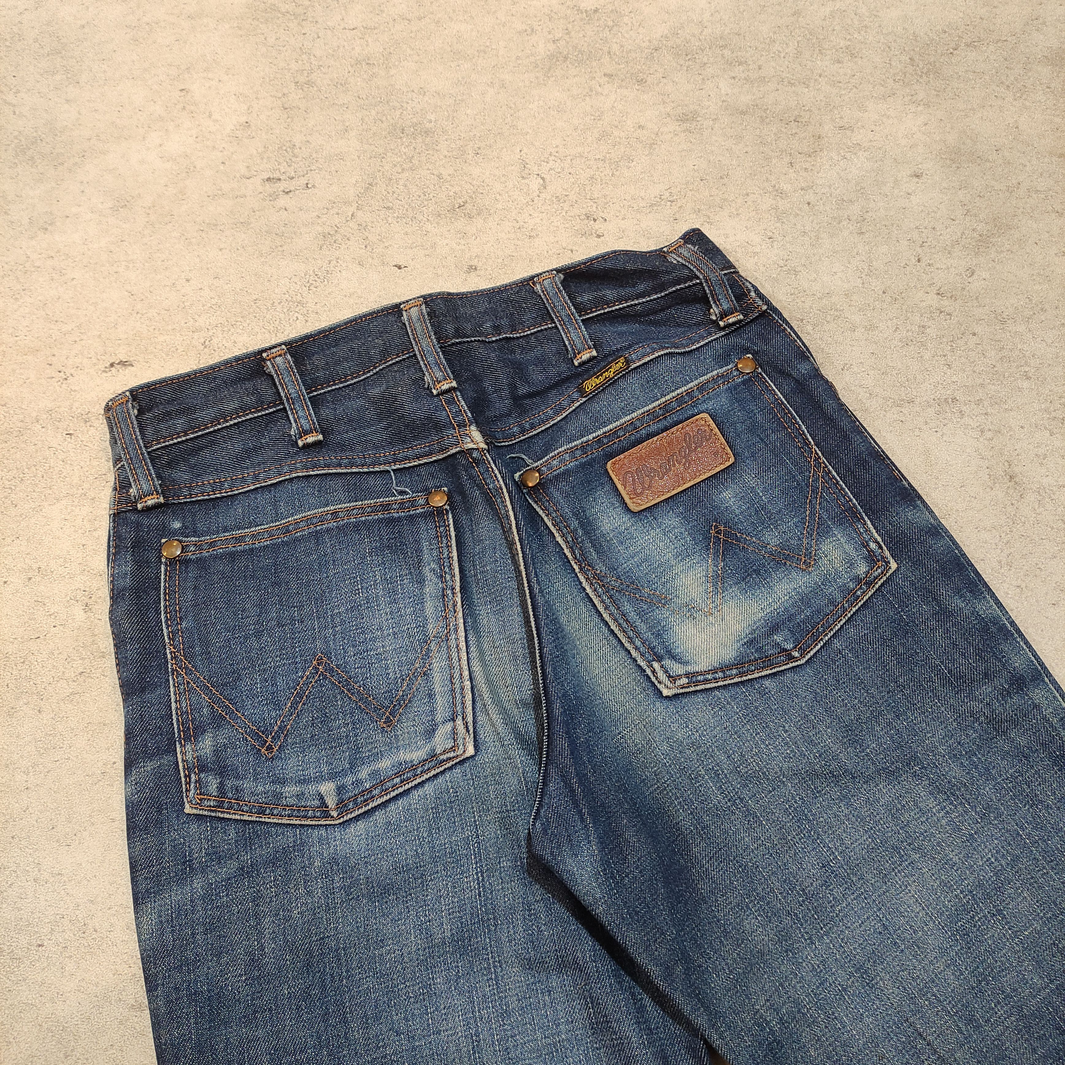 If Six Was Nine Wrangler Western Wear Flare Jeans 2000s If6w9 Size US 28 / EU 44 - 6 Thumbnail