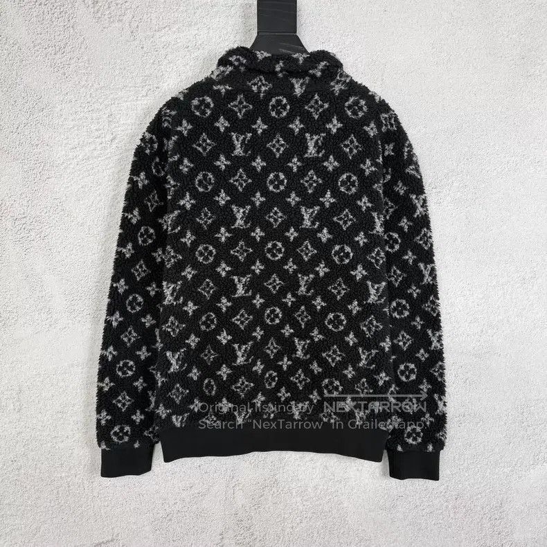Louis Vuitton Louis Vuitton Monogram Full Logo Lambswool Teddy Jacket Size US S / EU 44-46 / 1 - 2 Thumbnail
