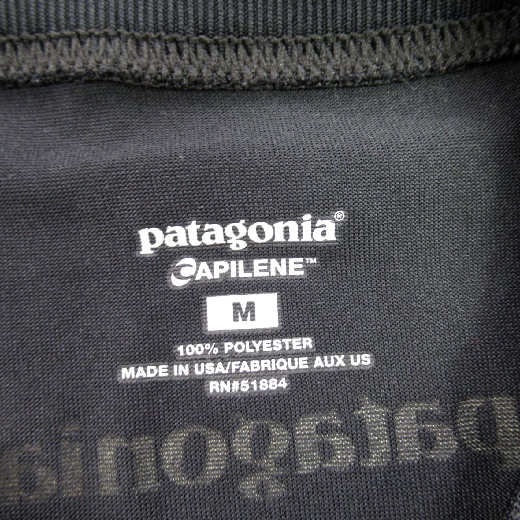 Patagonia Patagonia Shirt Medium Black Long Sleeve Crew Neck Outdoor Lightweight Mens Size US M / EU 48-50 / 2 - 4 Thumbnail