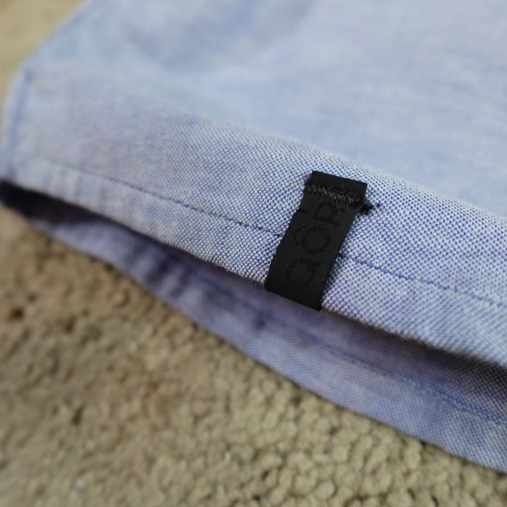 Vintage QOR Shirt XL Blue Chambray Short Sleeve Button-Front Cotton Blend Mens Size US XL / EU 56 / 4 - 3 Thumbnail