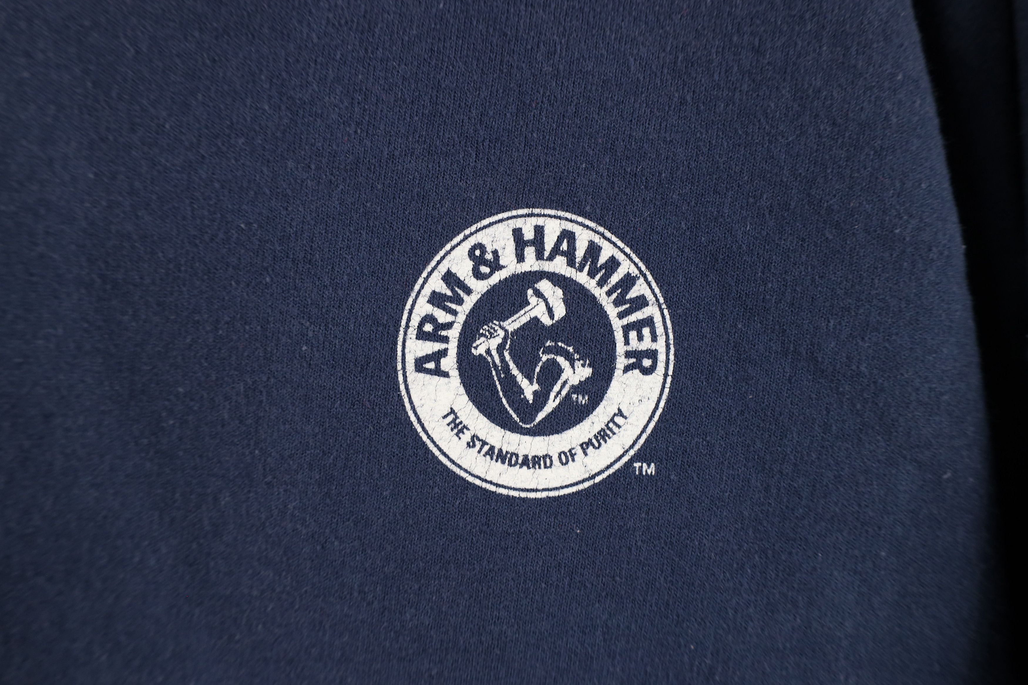 Vintage Vintage 90s Streetwear Out Arm & Hammer Hoodie Sweatshirt Size US XXL / EU 58 / 5 - 4 Thumbnail