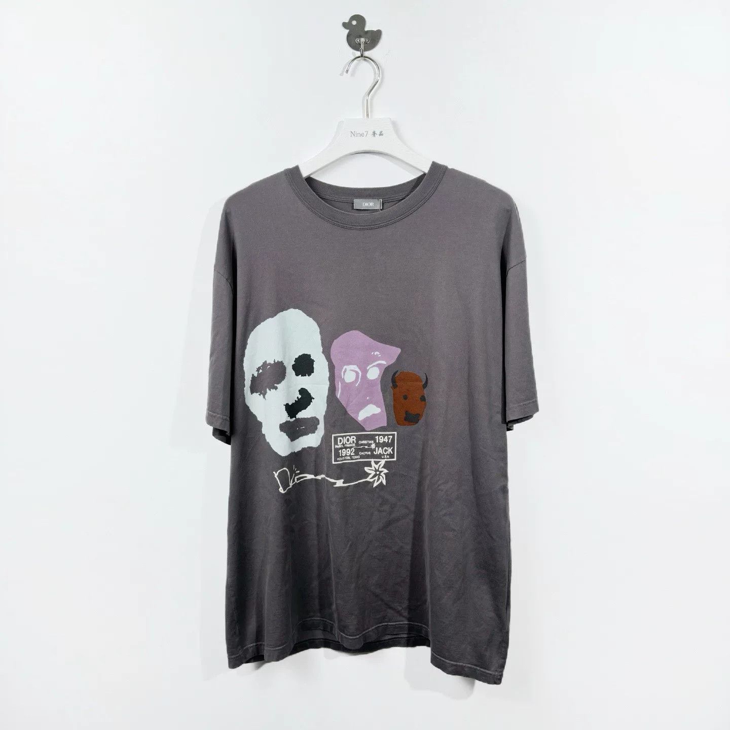 Dior Dior x Travis Scott Funny Face T-shirt Size US XXL / EU 58 / 5 - 1 Thumbnail