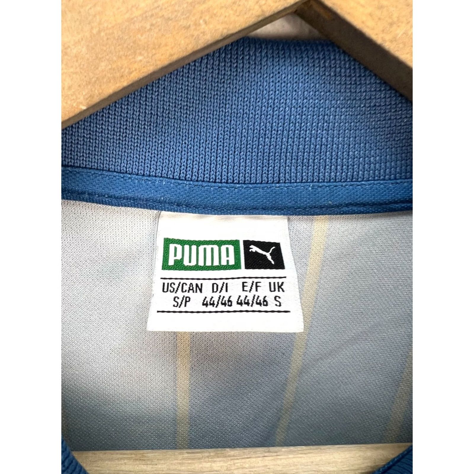 Puma Puma Striped Long Sleeve Polo Shirt AW17 This Is Not a Football Jersey M Mens Multicolor Logo Shirt Size US M / EU 48-50 / 2 - 5 Thumbnail