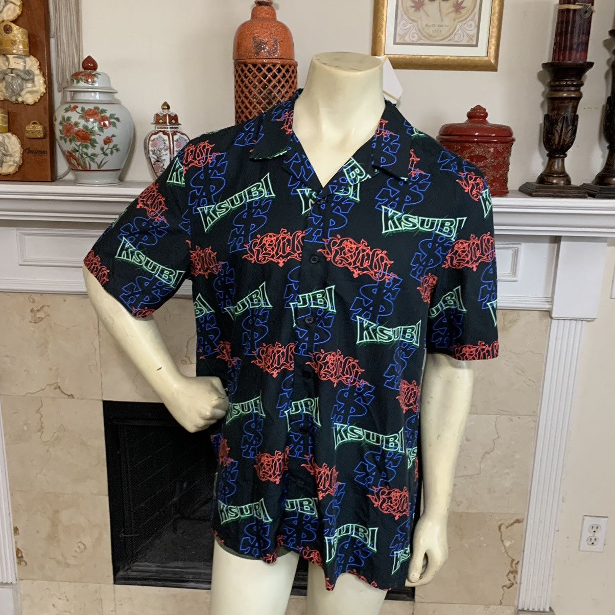 Ksubi Ksubi Logo $ Symbol SS button front Size US XL / EU 56 / 4 - 3 Thumbnail