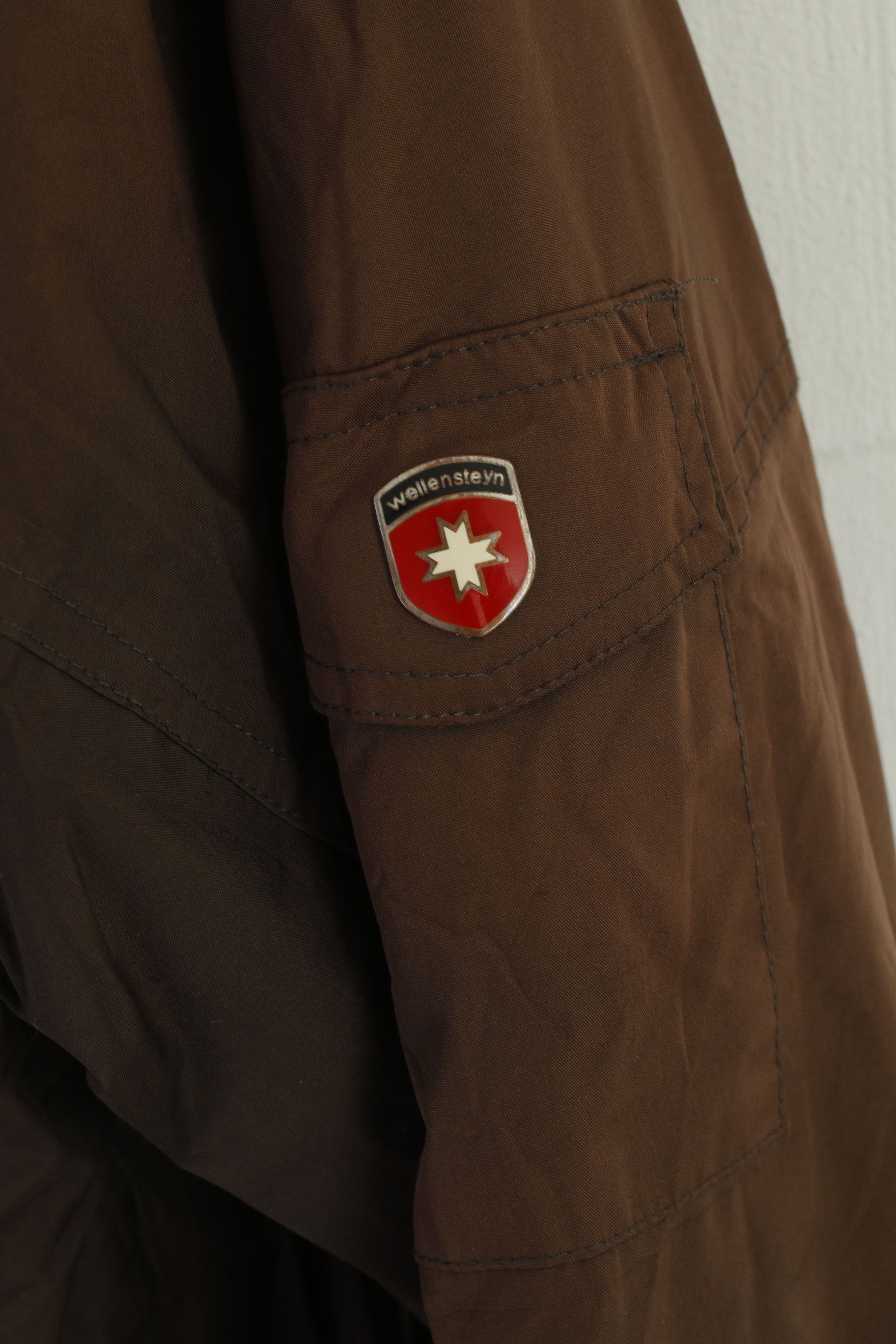 Wellensteyn Wellensteyn Men M Jacket Brown Padded Shiny 8839 Size US M / EU 48-50 / 2 - 4 Thumbnail