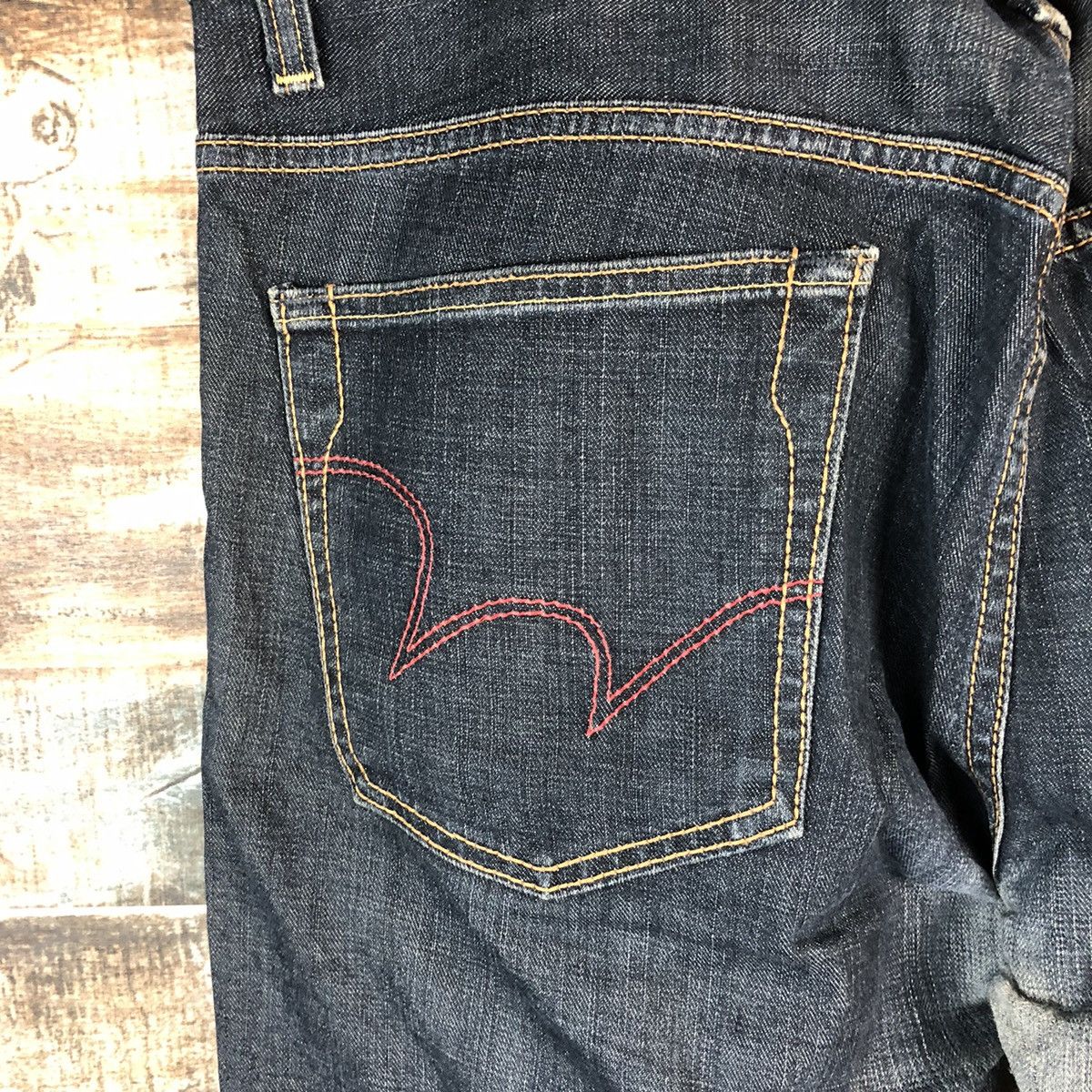 Edwin DL Edwin Blue Trip 503 Black Denim Pants #C187 Size US 36 / EU 52 - 15 Thumbnail