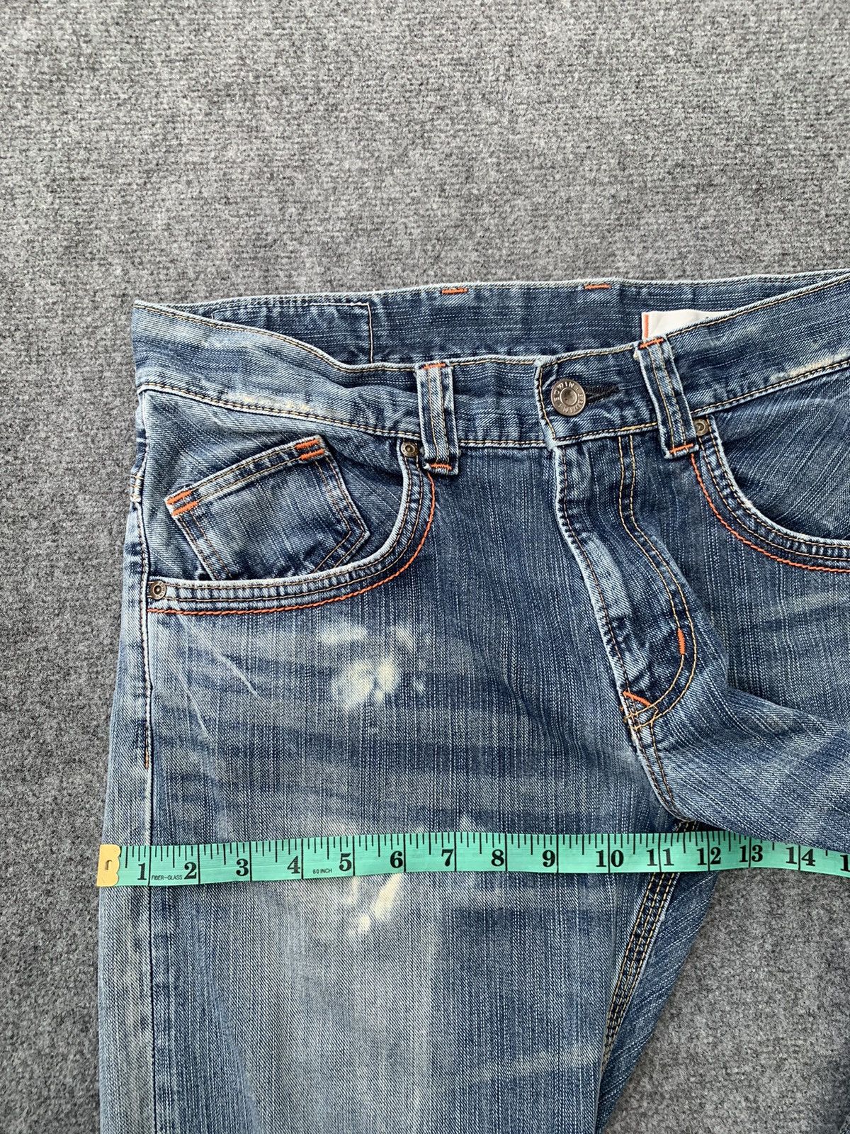 Edwin Edwin Vintage Faded Straight Fit Japanese Denim Jeans Size US 33 - 8 Thumbnail