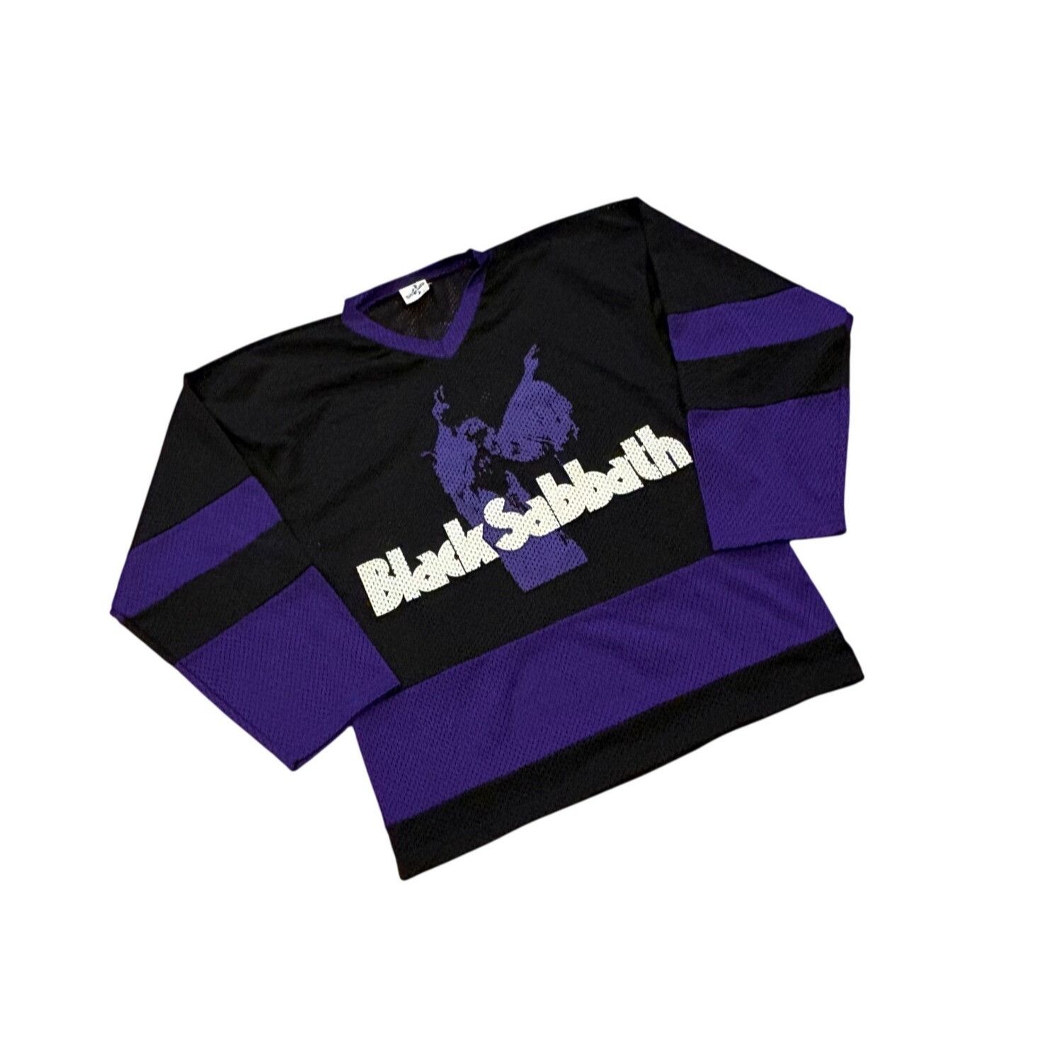 Other Vintage Black Sabbath Purple Hockey Jersey Large Cronies 90s Size US L / EU 52-54 / 3 - 3 Thumbnail