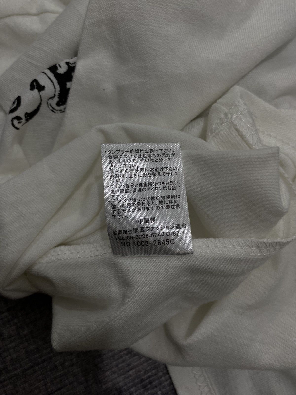 If Six Was Nine Y2K CHAMI CHAMI SKULL TSHIRT Size M / US 6-8 / IT 42-44 - 7 Thumbnail