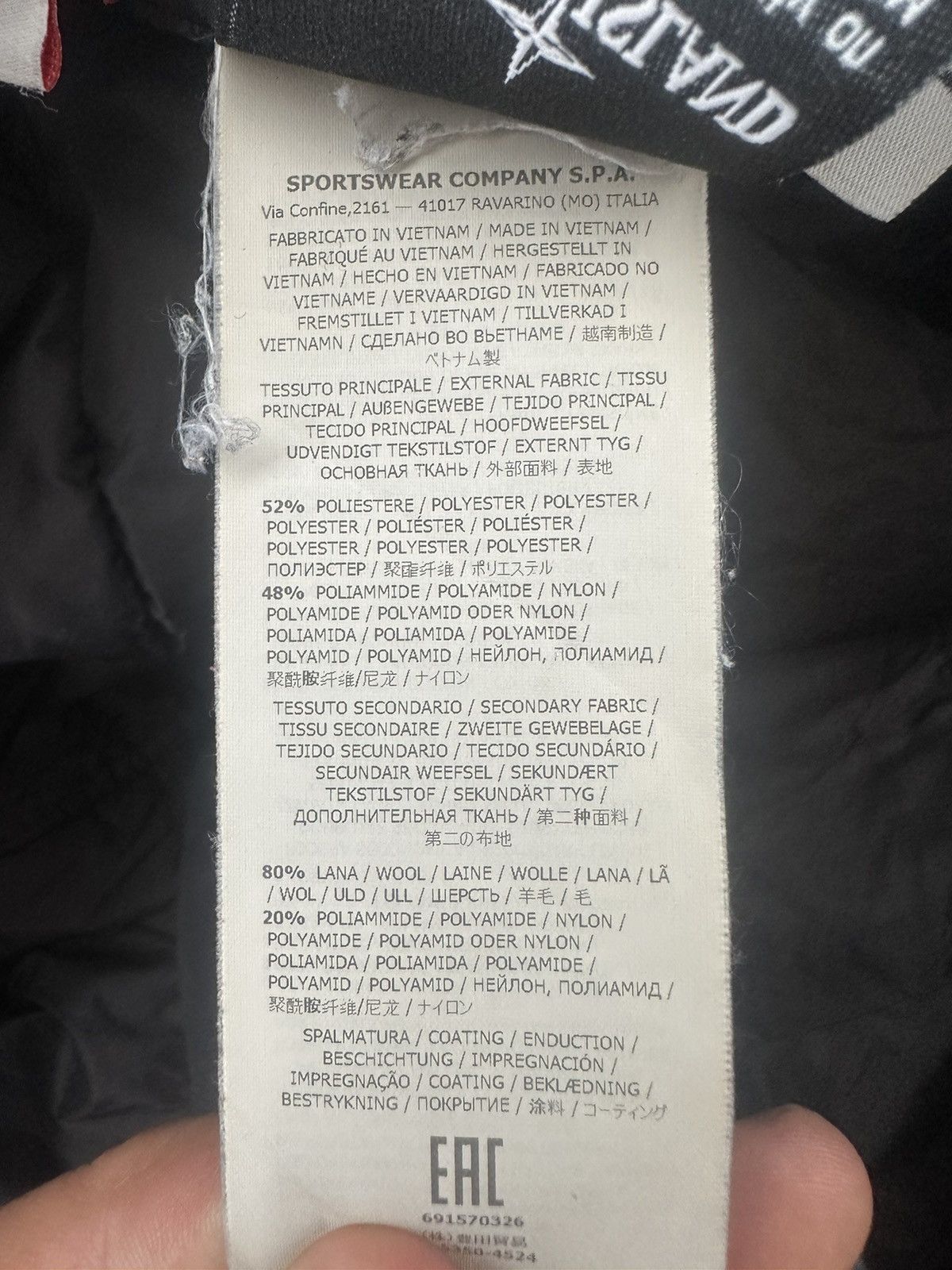 Stone Island STONE ISLAND MICRO REPS PRIMALOFT Size US M / EU 48-50 / 2 - 6 Thumbnail