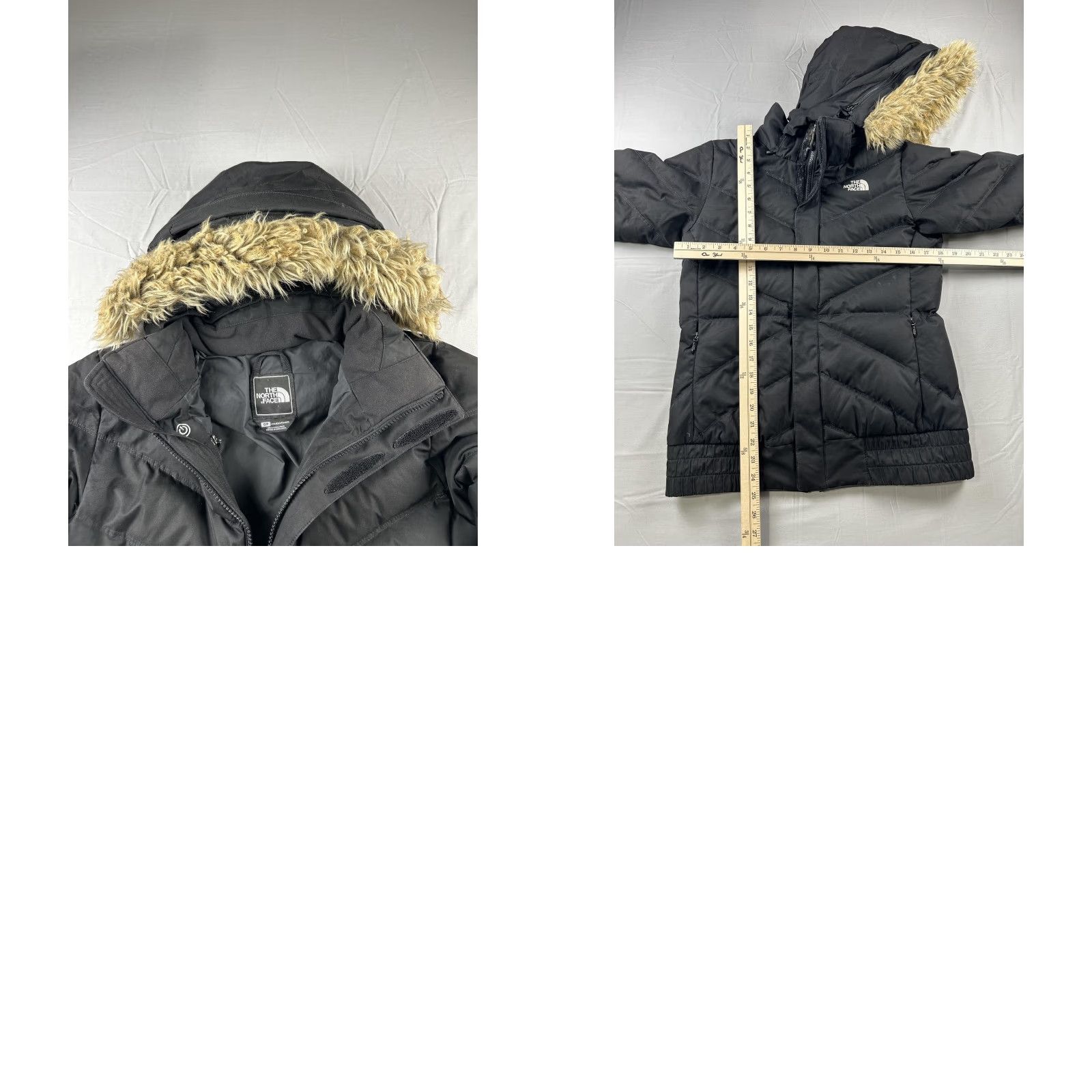 The North Face The North Face Womens Small Black 600 Down Puffer Hooded Jacket Size S / US 4 / IT 40 - 8 Thumbnail