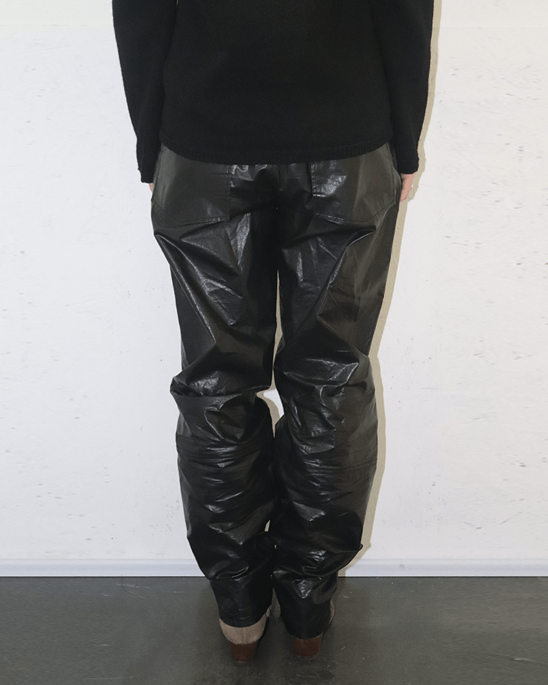 Isabel Marant Isabel Marant Paneled Coated Straight Leg Pants Size 25" / US 0 / IT 36 - 4 Thumbnail