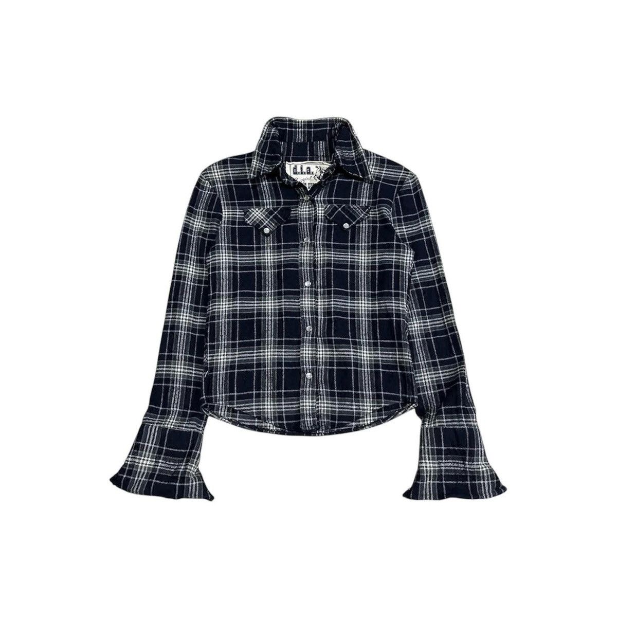 If Six Was Nine × Japanese Brand × Le Grande Bleu (L.G.B.) 🔥Sick Y2K Archived D.I.A Cowgirl Western Shirt Goth Punk Size US S / EU 44-46 / 1 - 1 Thumbnail