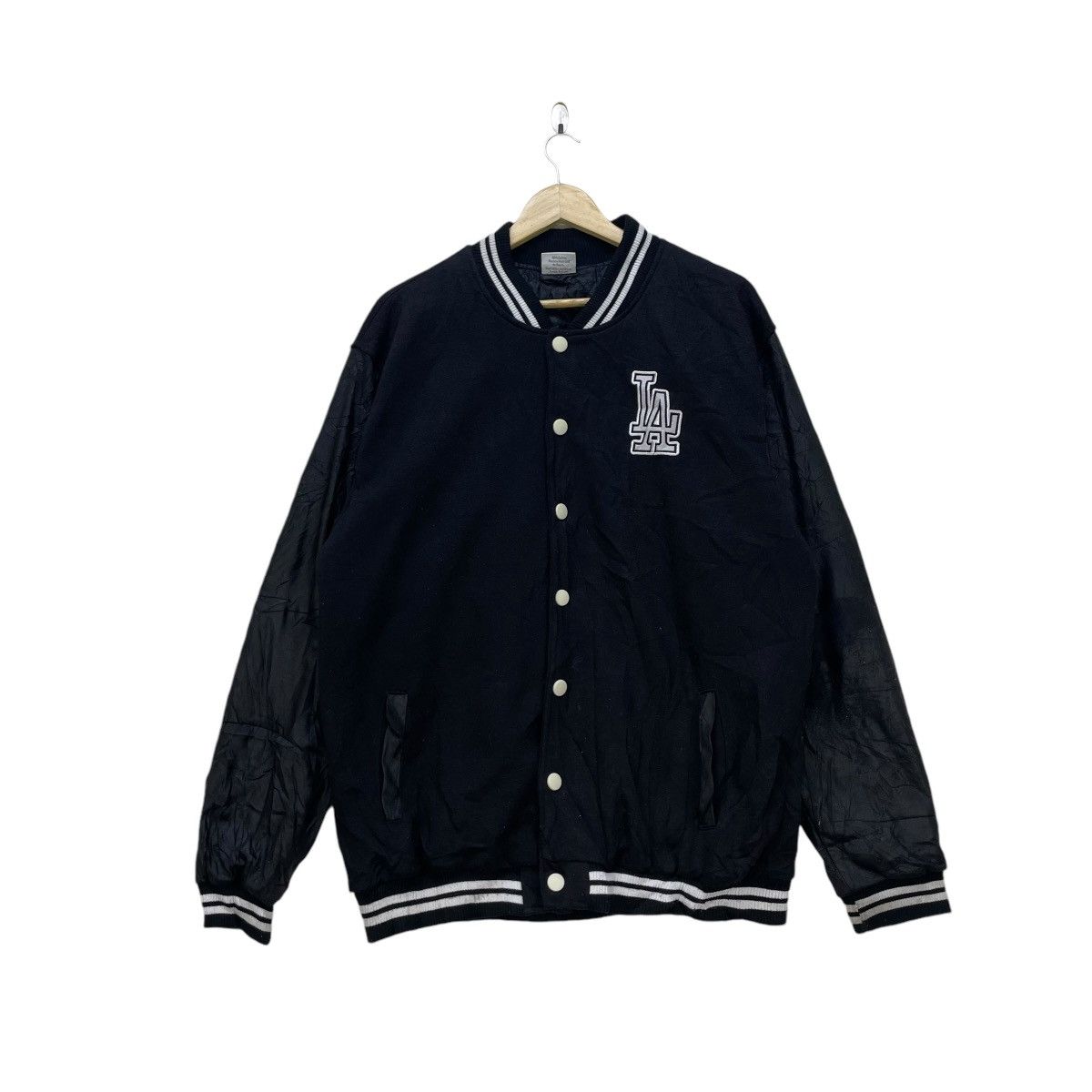 MLB × New York Yankees × Vintage Japanese Brand Los Angelos Carlifonia Bomber Jacket Size US M / EU 48-50 / 2 - 2 Thumbnail