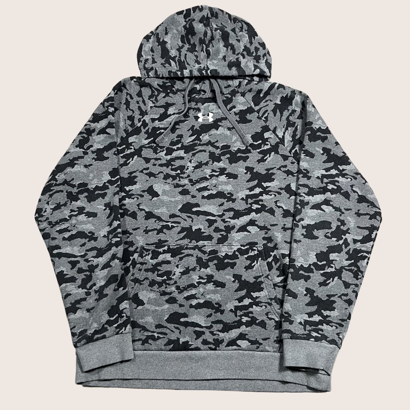 Under Armour Under Armour Hoodie Mens M Camouflage Gray Pullover Sweatshirt Hunting Outdoors Size US M / EU 48-50 / 2 - 1 Thumbnail