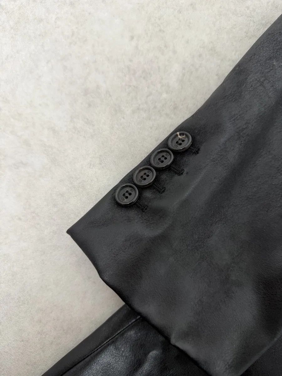 Dior AW2003 Dior PVC Black Luster Obscure Trench Coat by Hedi Slimane Size US M / EU 48-50 / 2 - 12 Thumbnail