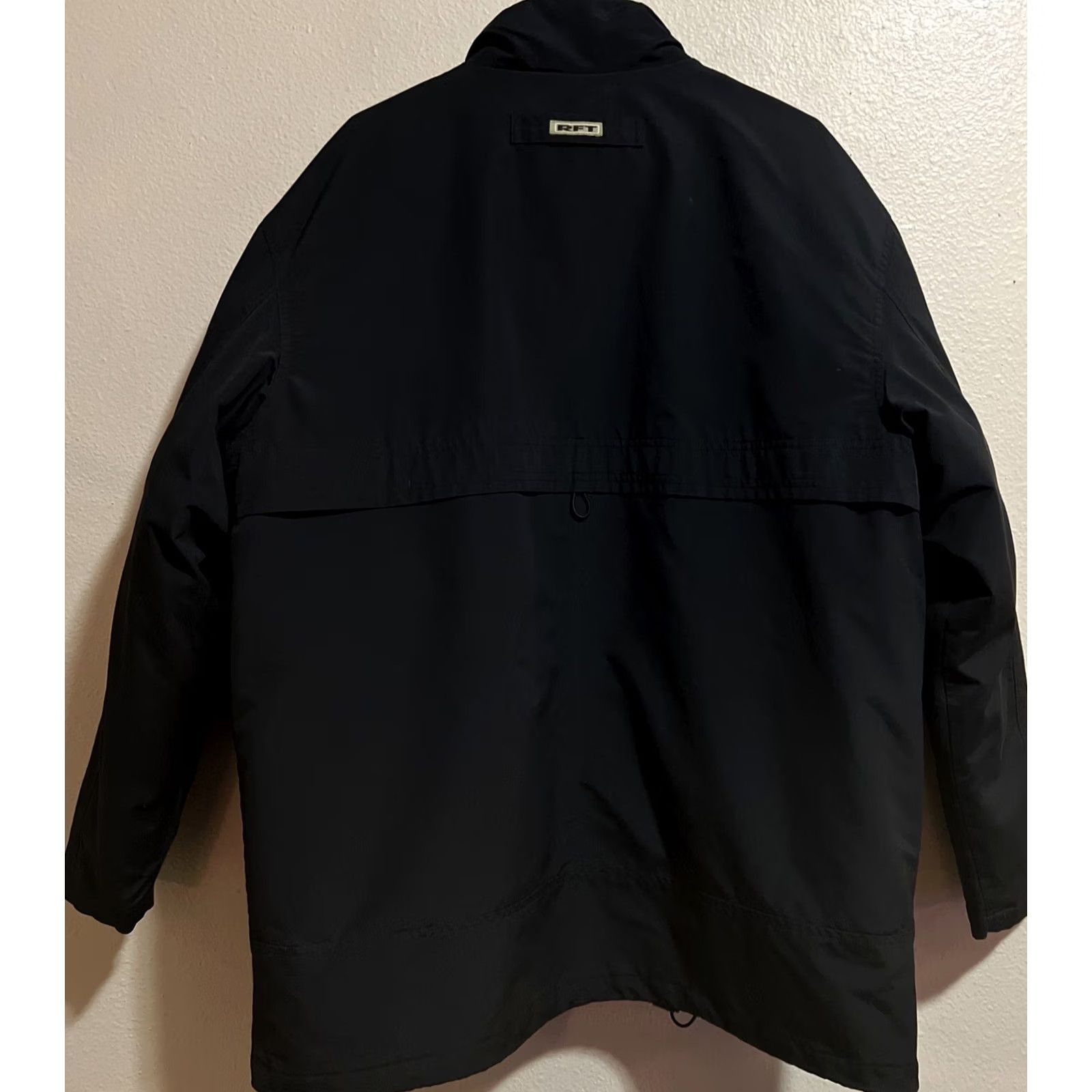 Vintage RFT By Rainforest Puffer Jacket Down Filled Black Coat Men’s Size Large J1040 Size US L / EU 52-54 / 3 - 2 Thumbnail