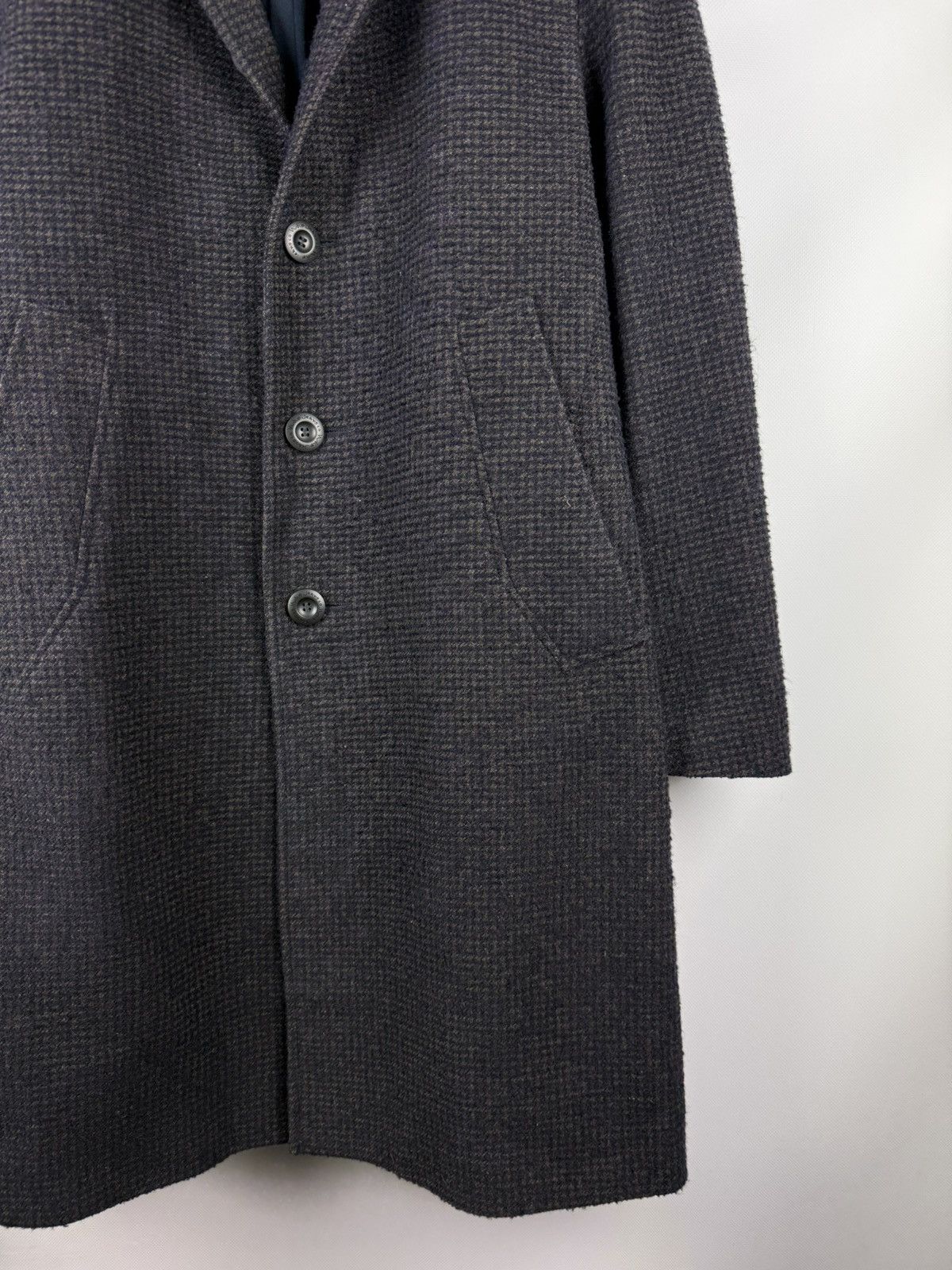 Nudie Jeans Nudie Jeans Co Waldo Recycled Check Wool Coat Jacket Size M Size US M / EU 48-50 / 2 - 7 Thumbnail
