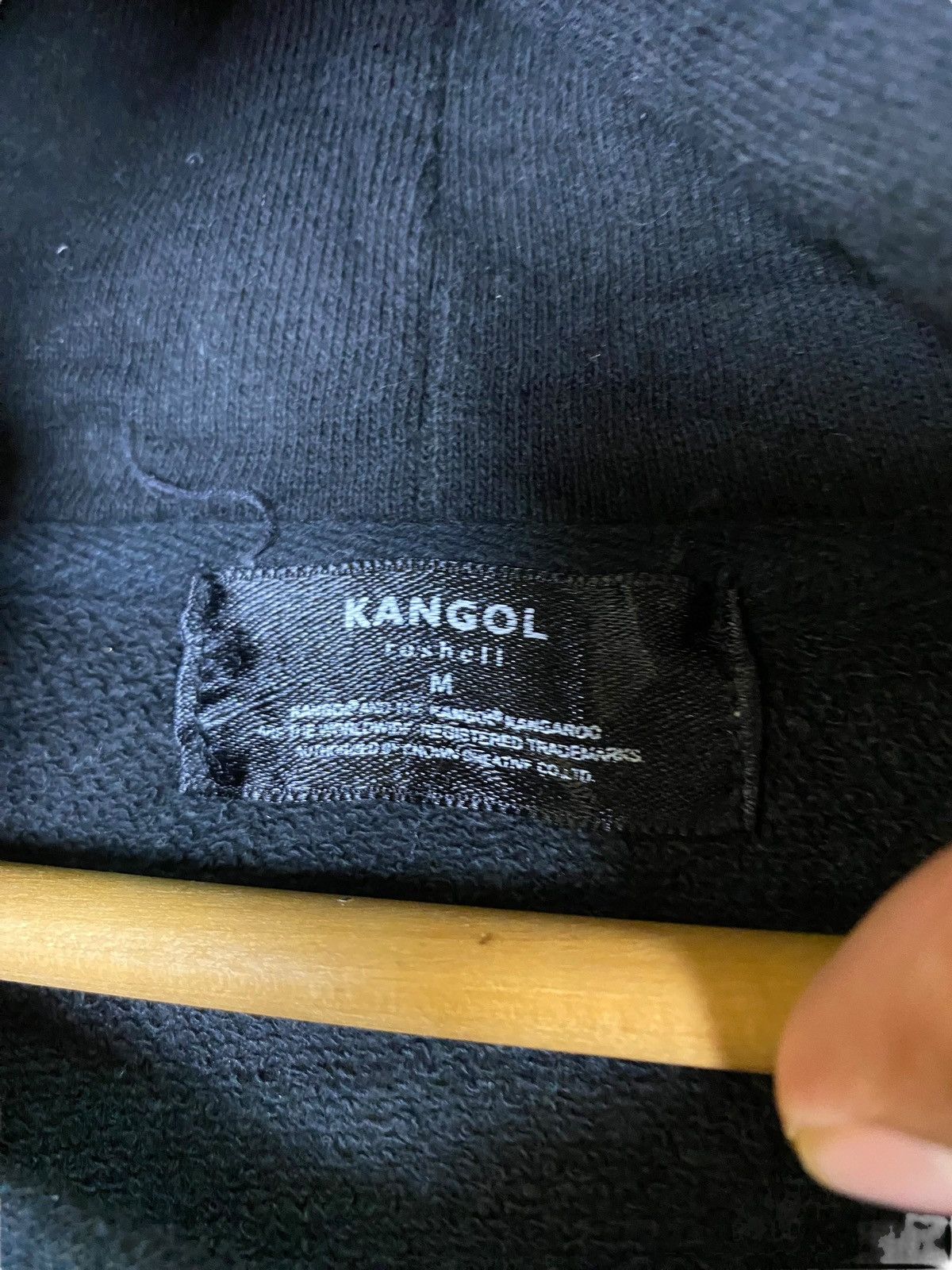 Kangol Kangol Big Spellout Fleece Hoodie Size US M / EU 48-50 / 2 - 5 Thumbnail