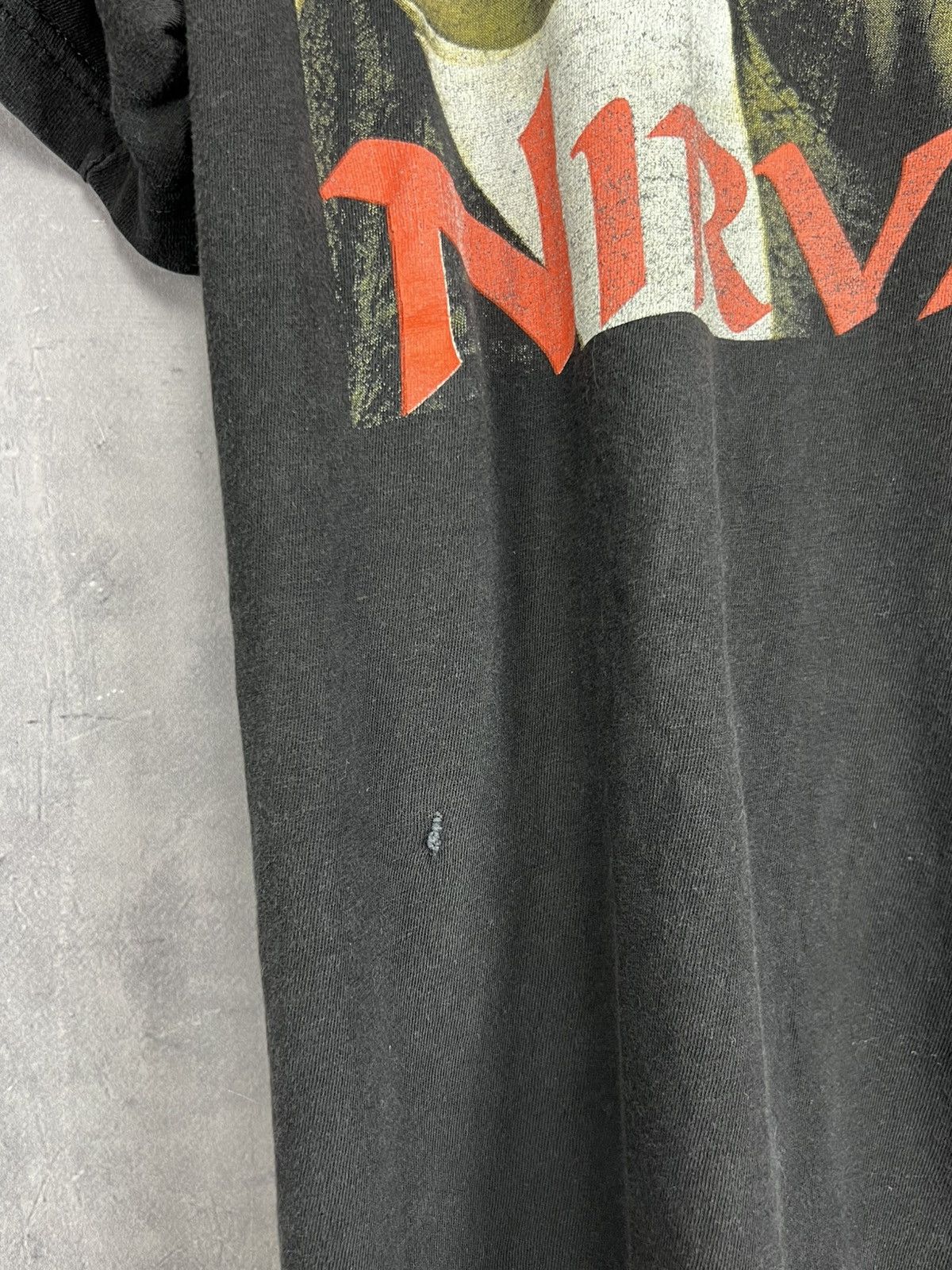 Nirvana Vintage 90s Nirvana Kurt Cobain Band Tee Shirt Rare Size M Size US M / EU 48-50 / 2 - 8 Thumbnail