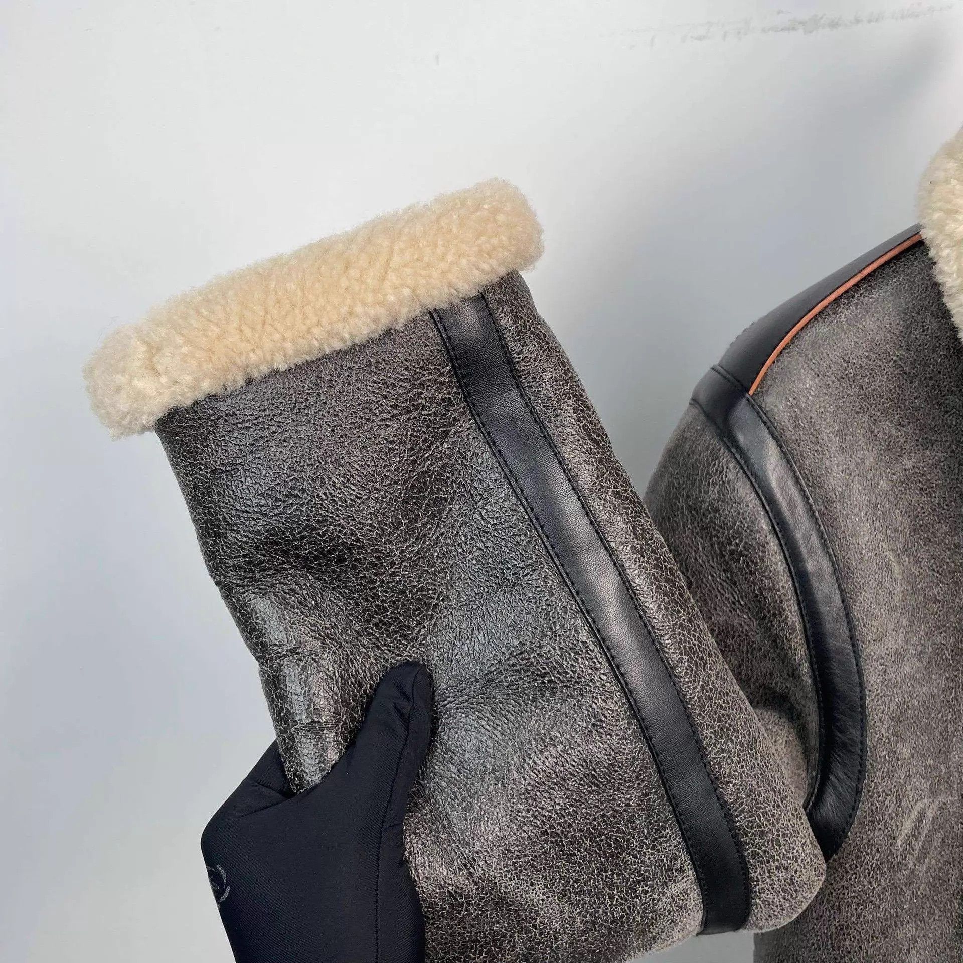 Acne Studios Acne Studios Fur Collar Flight Jacket 44 Size US S / EU 44-46 / 1 - 6 Thumbnail