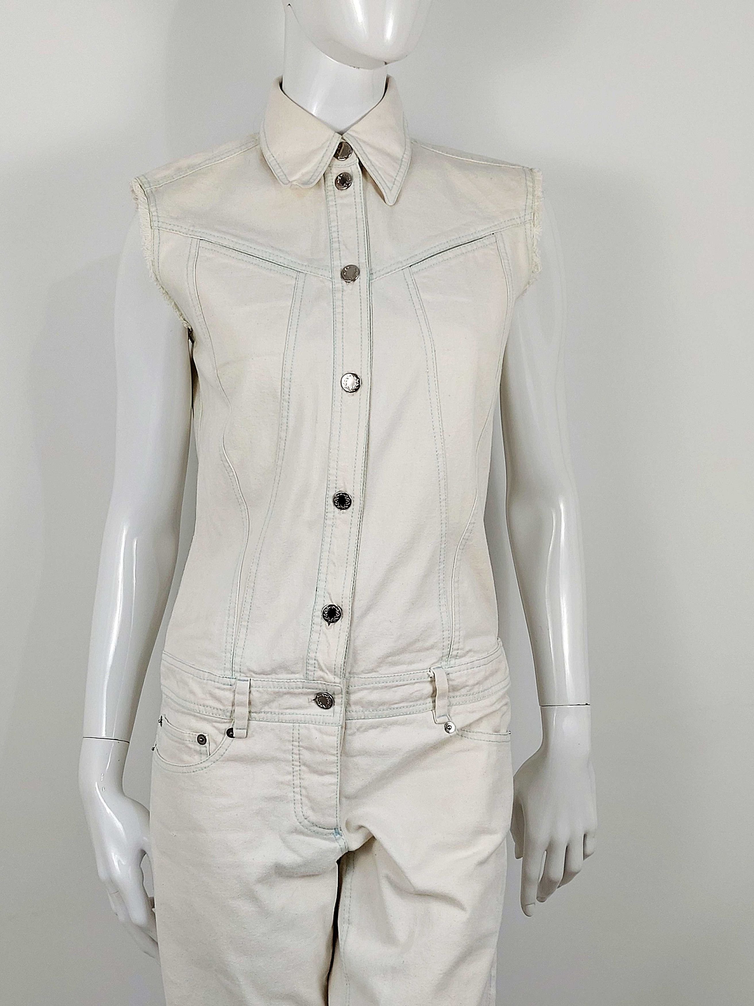 Alexander McQueen Runway Alexander McQueen The Overlook 1999 AW Jumpsuit Size 27" / US 4 / IT 40 - 7 Thumbnail