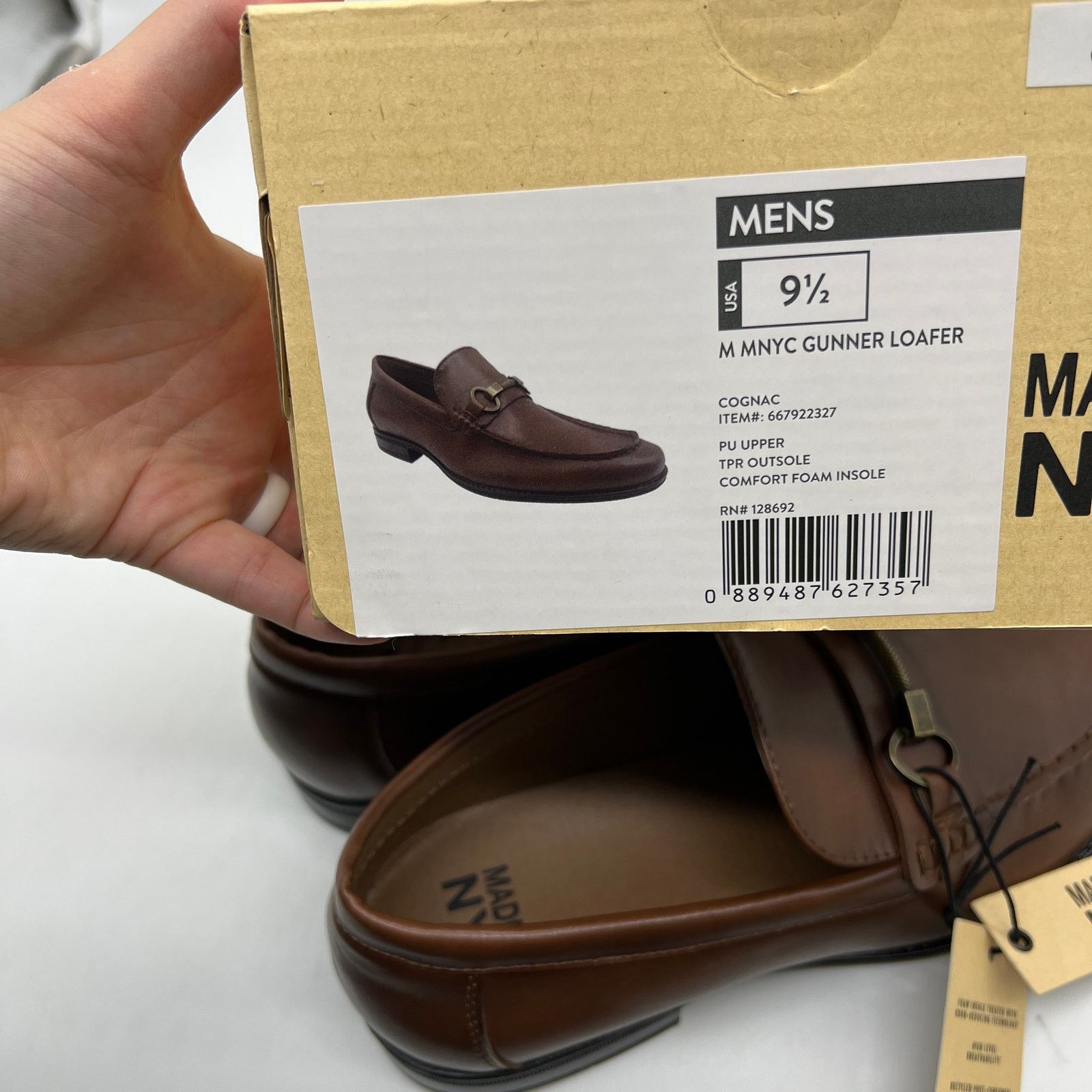 Other Madden NYC Men's Gunner Dress Loafer Brown Cognac Size 9.5 Size US 9.5 / EU 42-43 - 11 Thumbnail