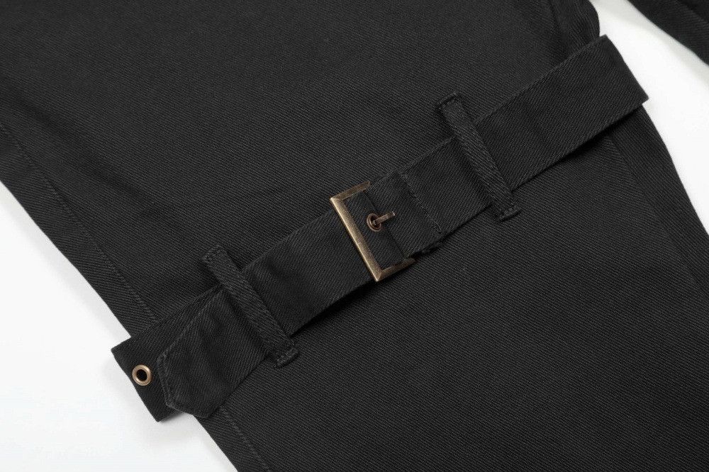 Vintage Men's multi-pocket workwear flared pants with laces Size US 32 / EU 48 - 4 Thumbnail
