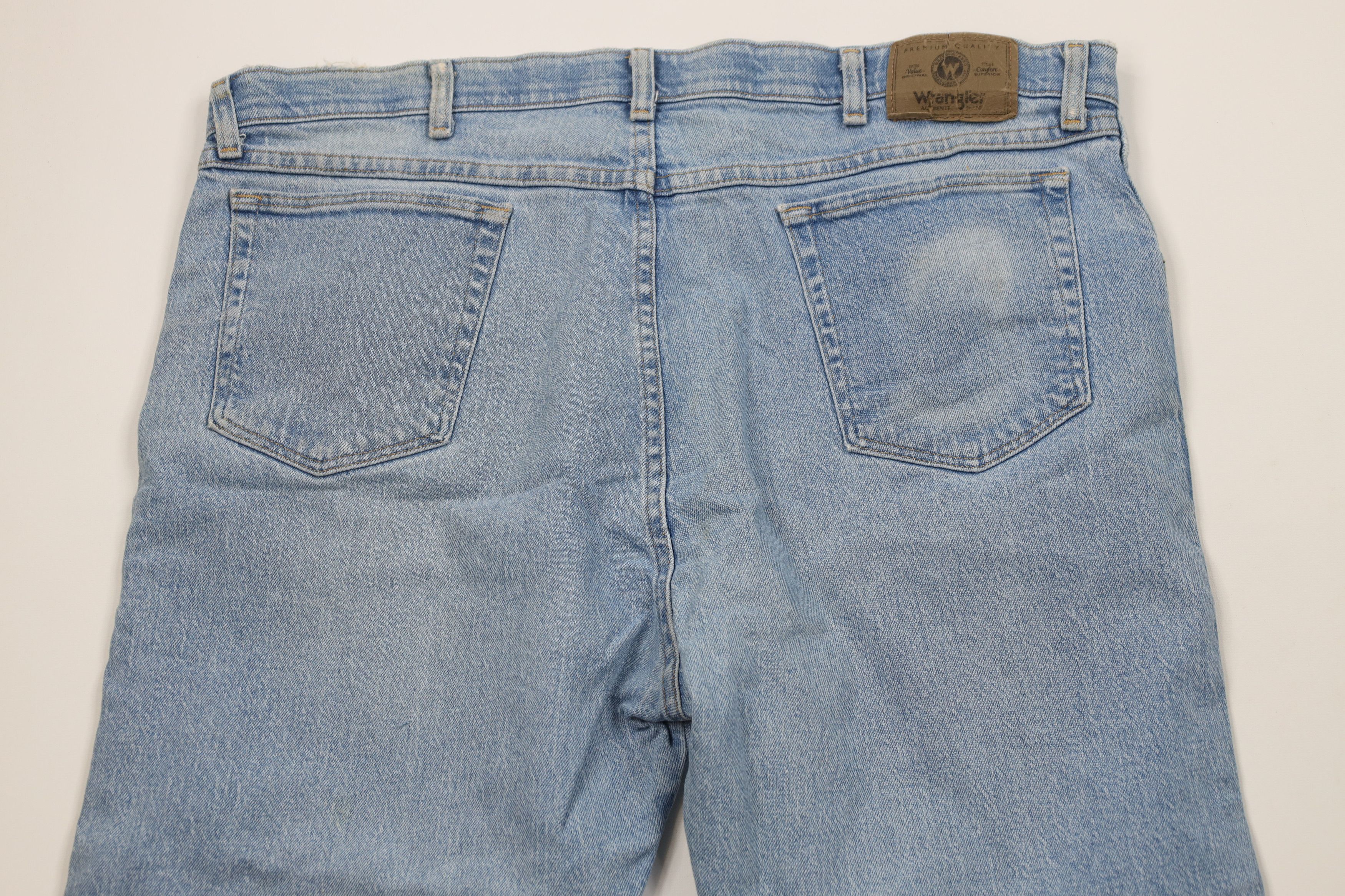 Wrangler Vintage Y2K Wrangler Stretch Bootcut Denim Jeans Blue Size US 40 / EU 56 - 13 Thumbnail