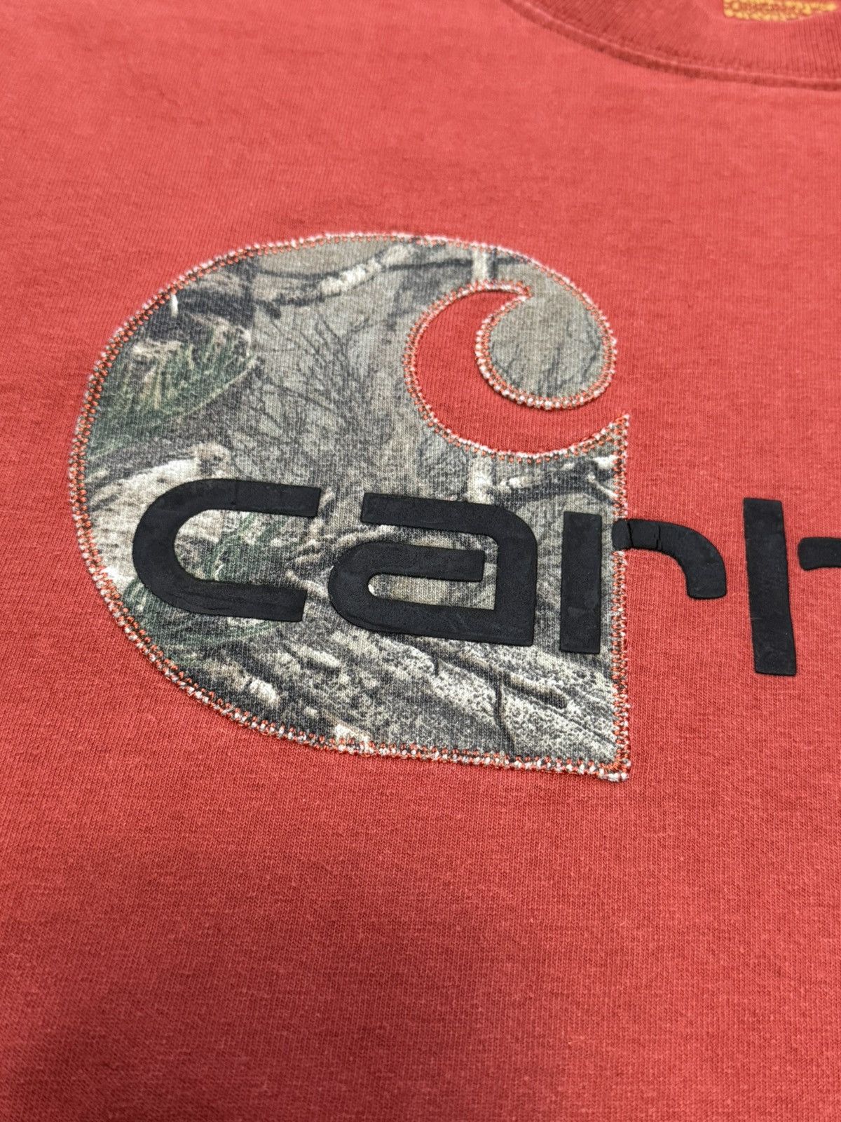 Carhartt Vintage 2000s Carhartt Real Tree Long Sleve Shirt Y2k Size US L / EU 52-54 / 3 - 6 Thumbnail