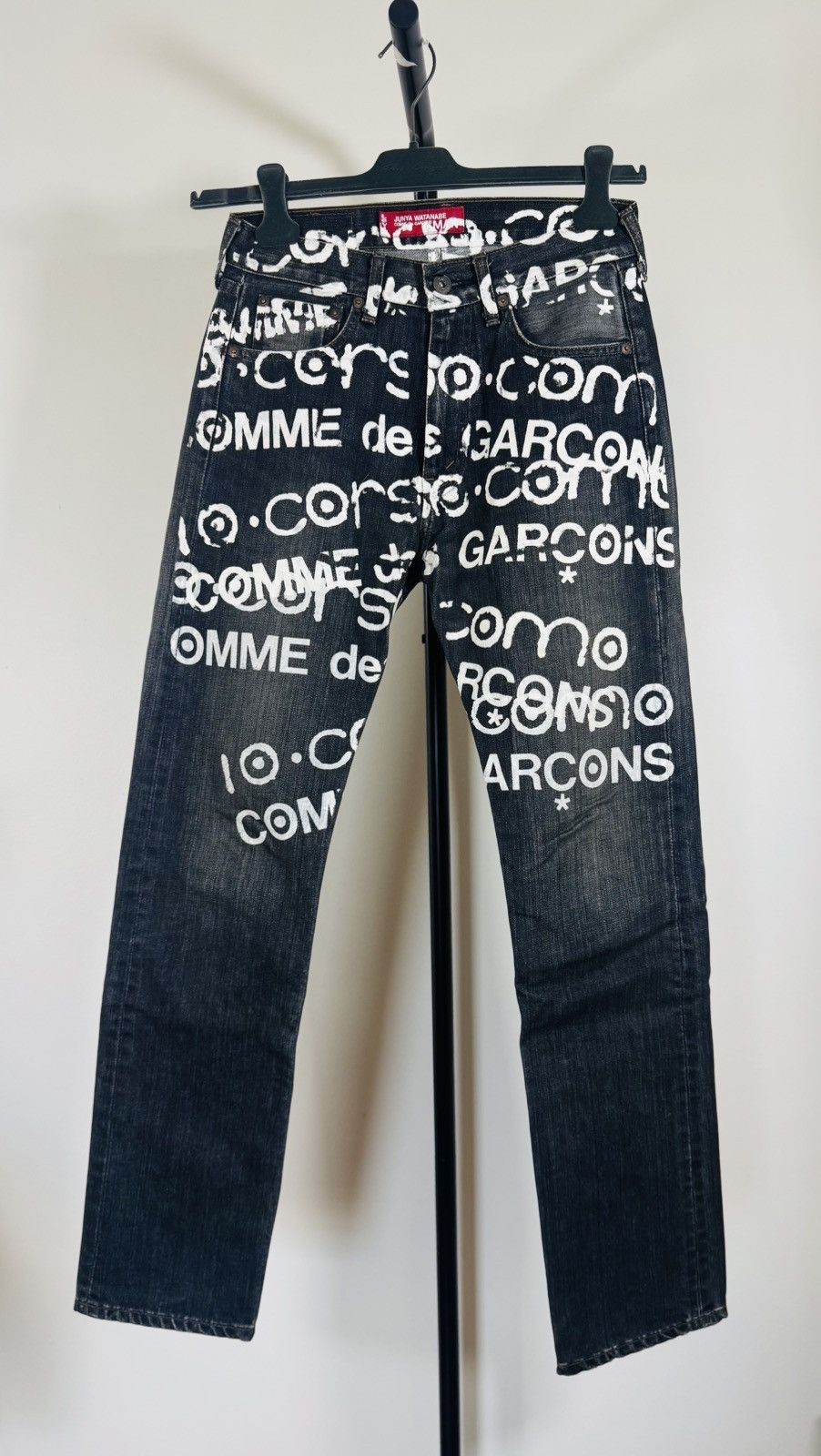 10 Corso Como × Comme des Garcons AD2001 Levis 503 Graffiti Denim Size US 28 / EU 44 - 1 Thumbnail