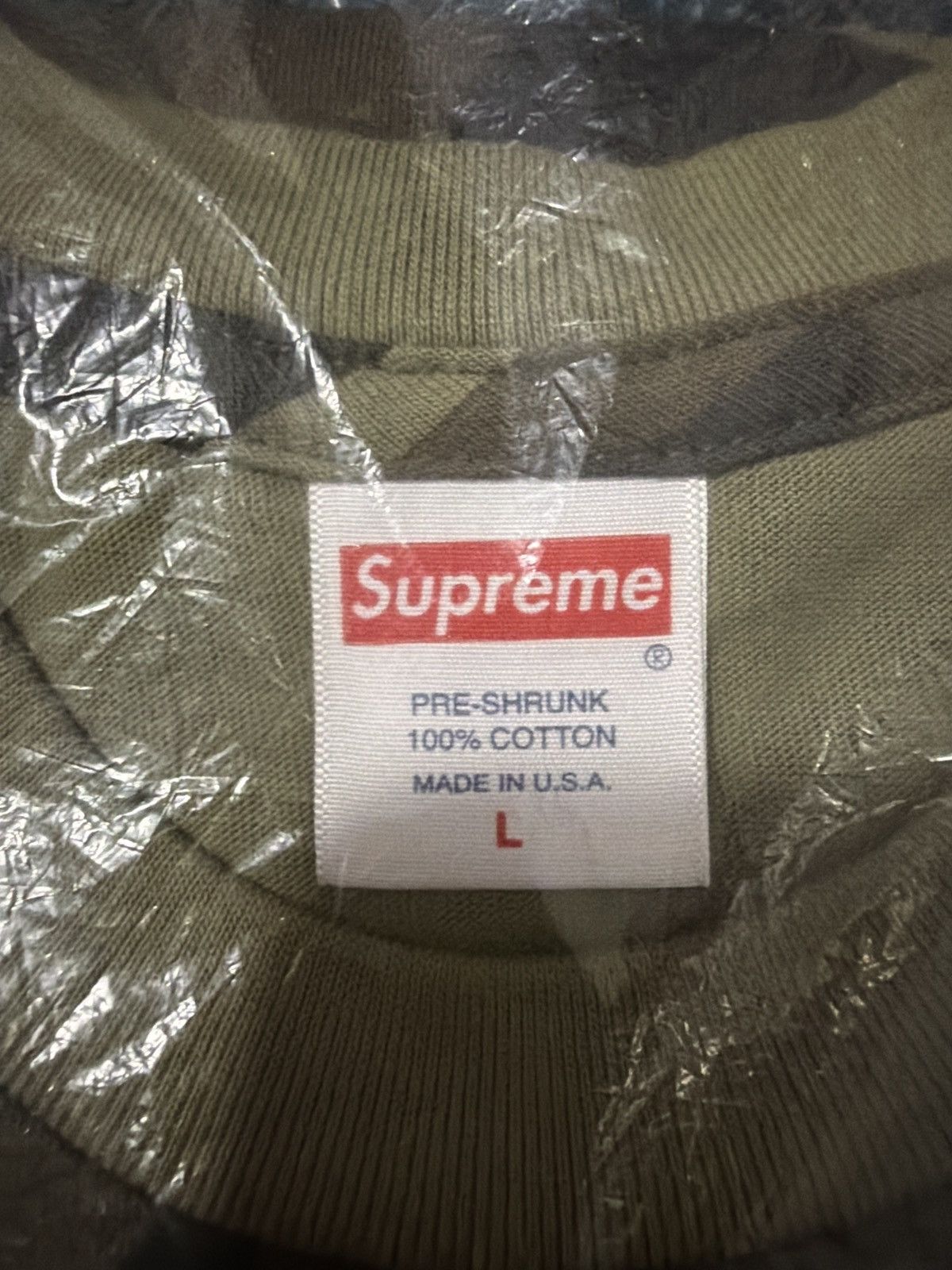 Supreme Supreme Cheese Tee FW19 Size US L / EU 52-54 / 3 - 4 Thumbnail