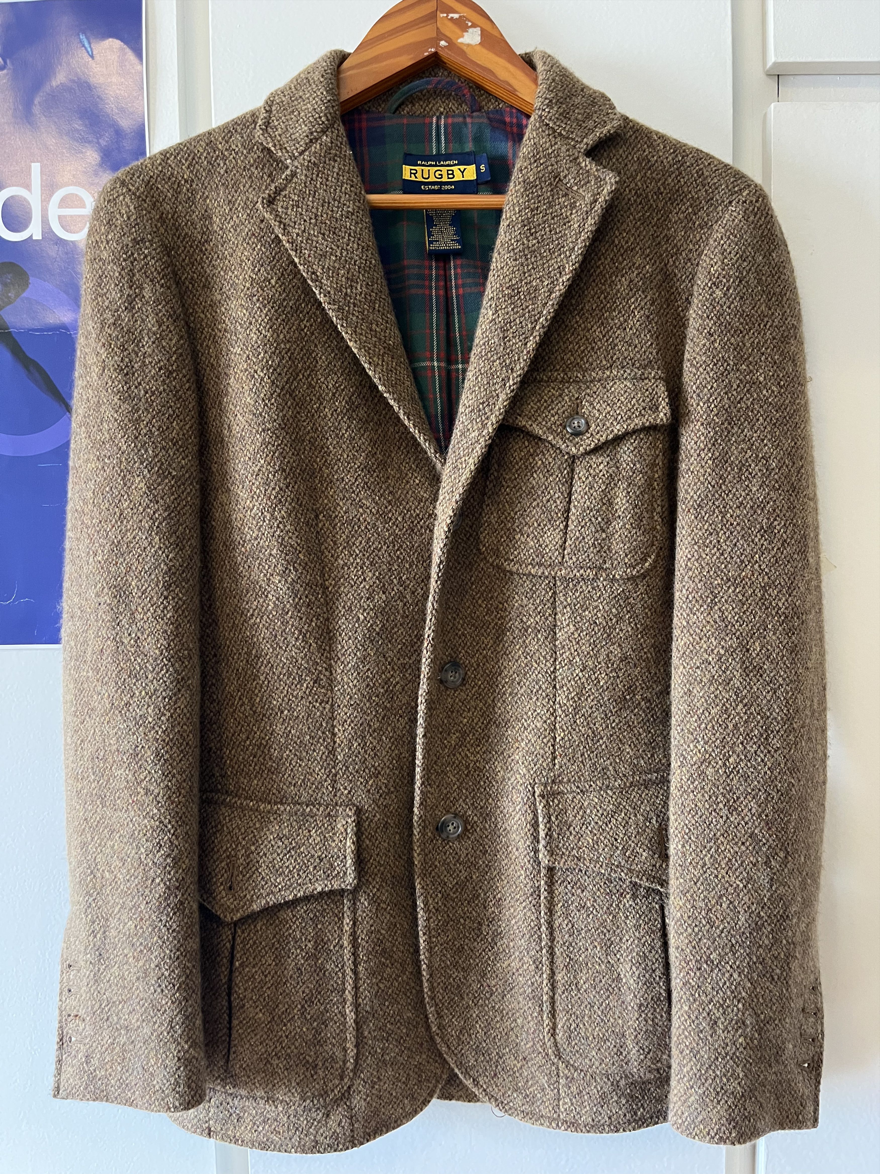Rugby Ralph Lauren Rugby Ralph Lauren Tweed Blazer Jacket | Grailed