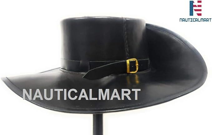 Other NauticalMart Leather Cavalier Hat Size ONE SIZE - 2 Thumbnail