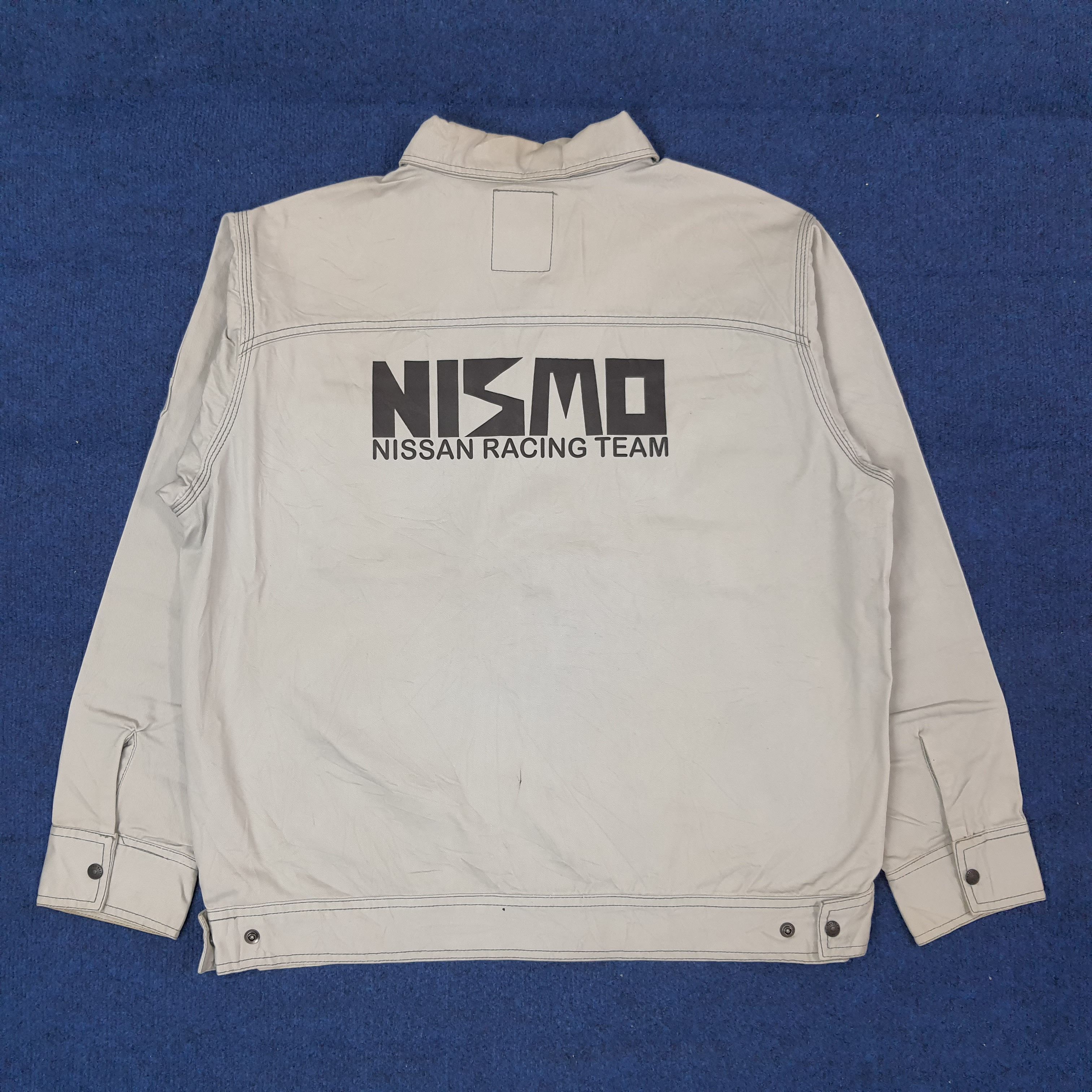 Japanese Brand Vintage NISMO Nissan Racing Sports Custom Jacket C253N27 Size US L / EU 52-54 / 3 - 1 Thumbnail