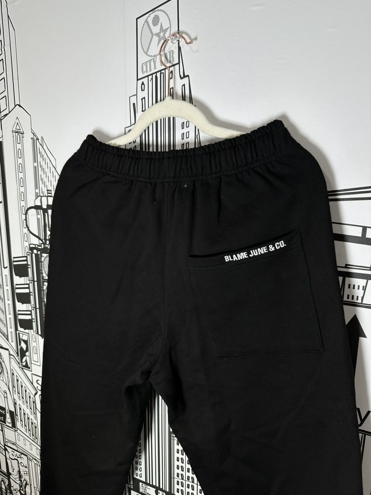 Other Blame June & Co. Gemini Sweatpants Small Black Size US 30 / EU 46 - 6 Thumbnail