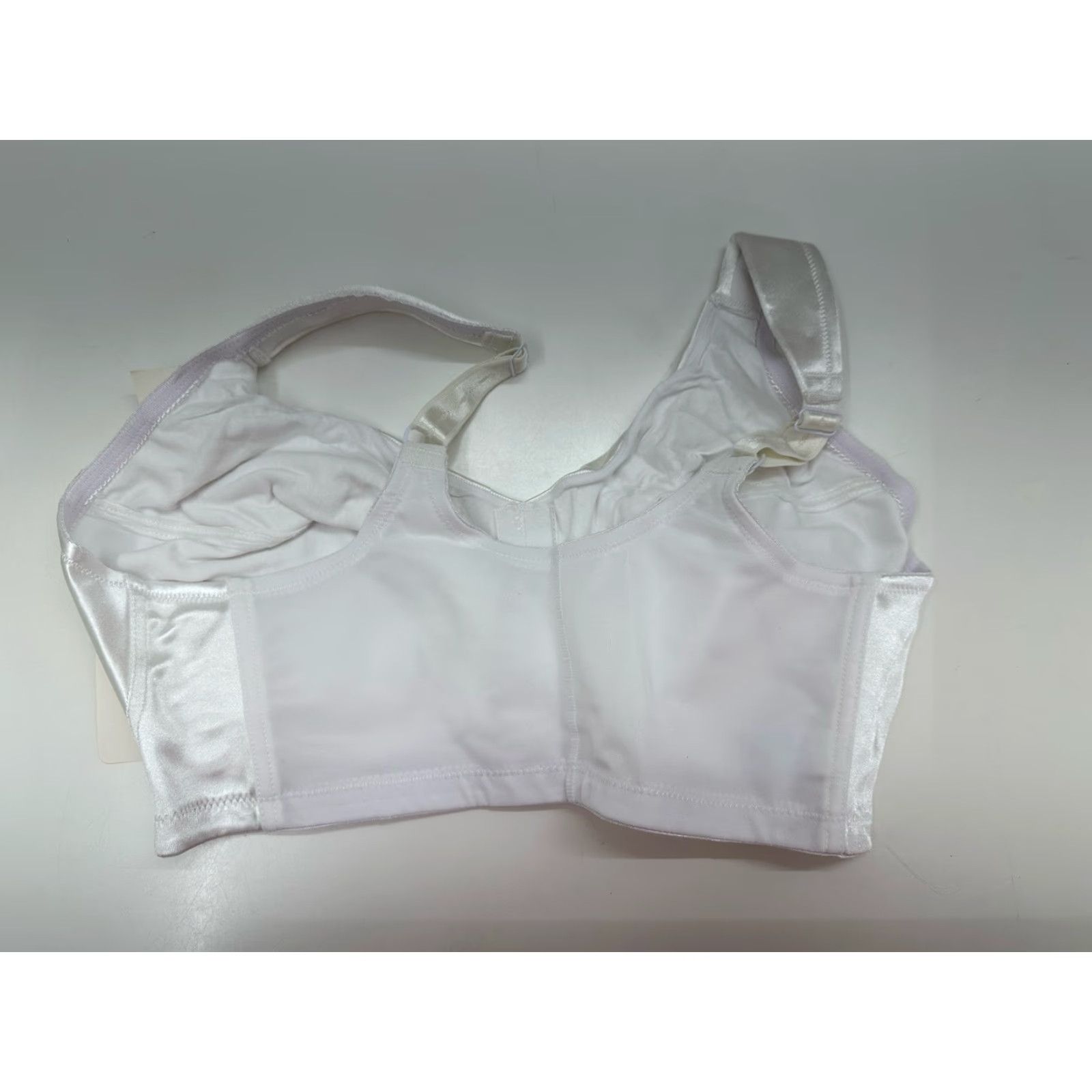 Vintage VINTAGE Plusform Bra White Front Closure 40DDD 40F NWTs Womens Adjustable Strap Front Clasp Push-Up Shaping Modern? Size ONE SIZE - 6 Thumbnail