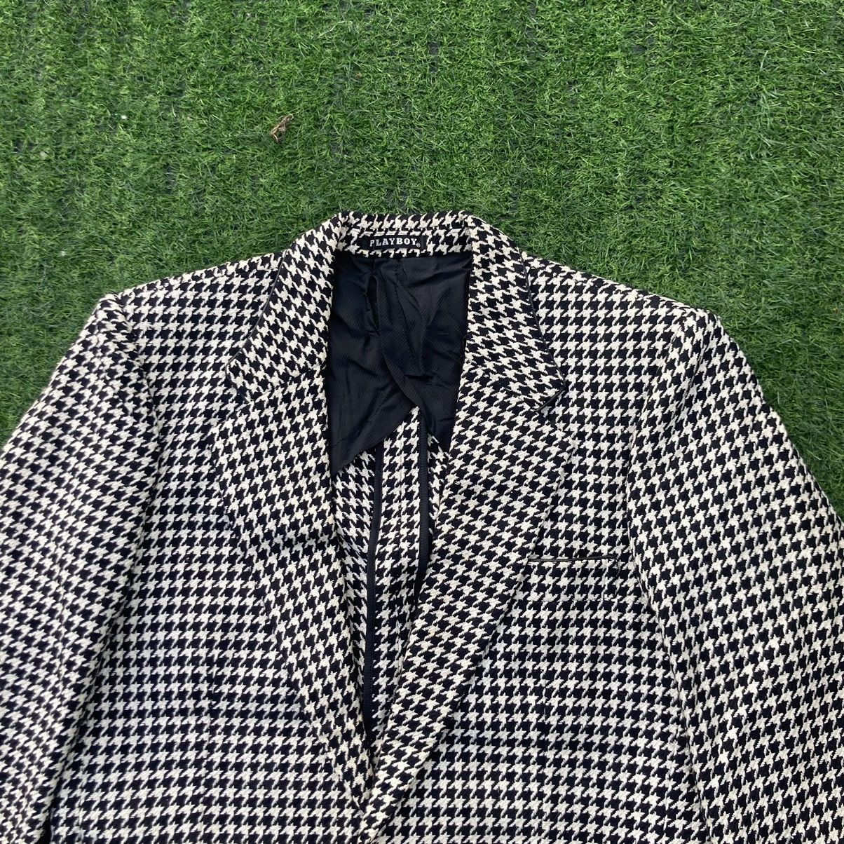Playboy PLAYBOY HOUNDSTOOTH BLAZER JACKET Size US M / EU 48-50 / 2 - 4 Thumbnail