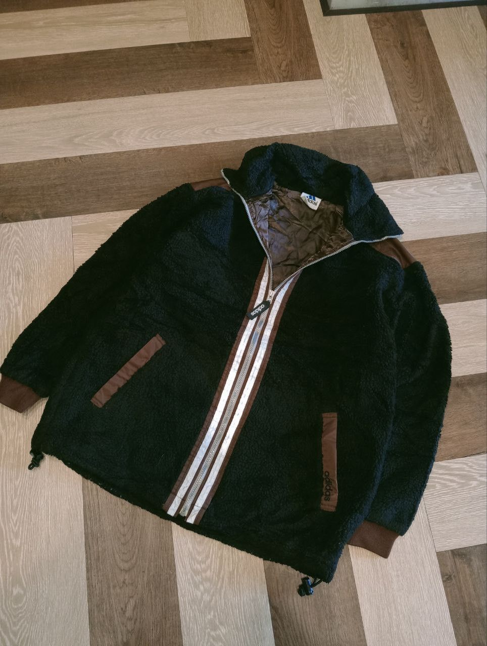 Adidas VINTAGE ADIDAS SHERPA JACKET Size US L / EU 52-54 / 3 - 2 Thumbnail