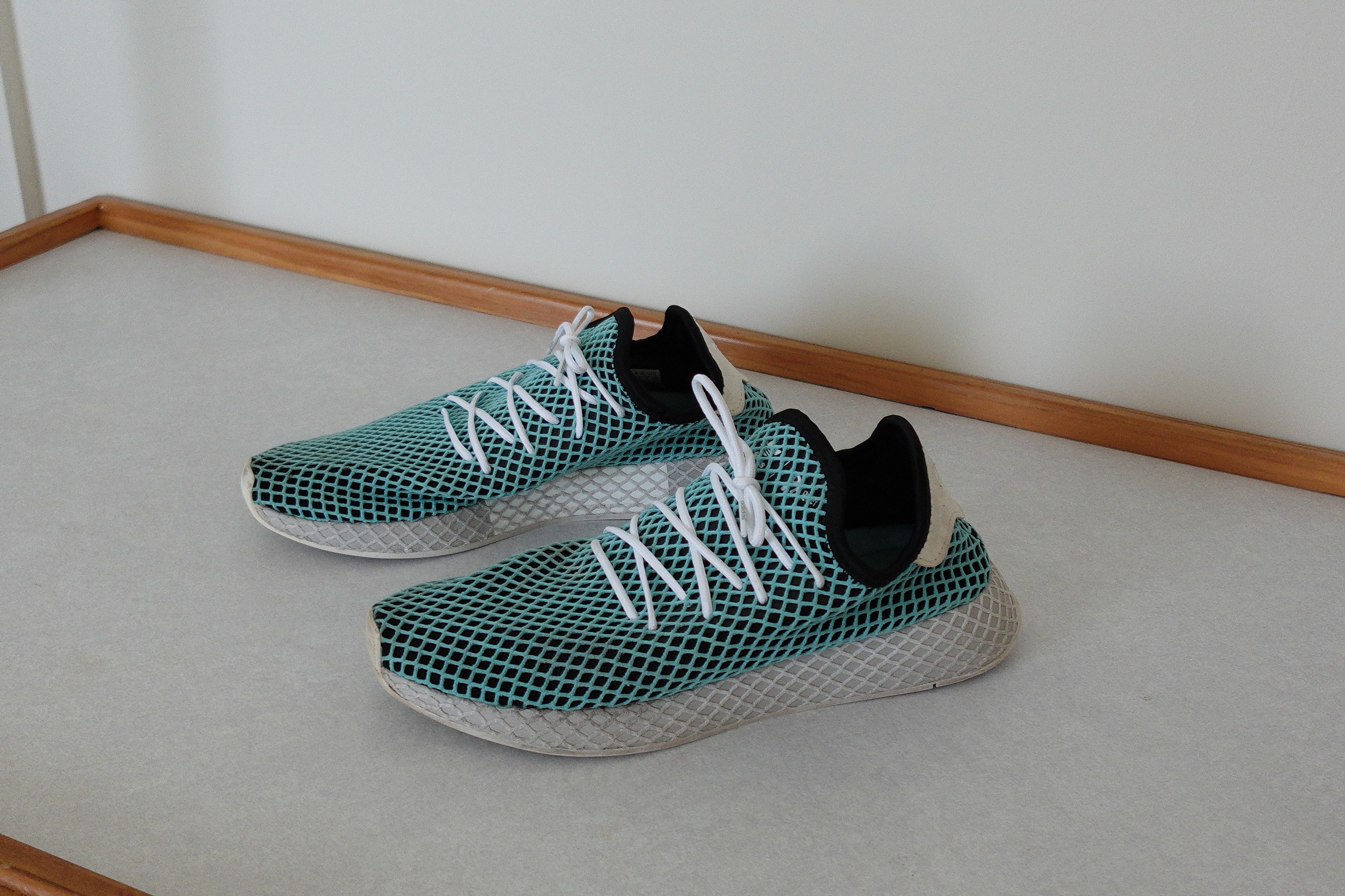 Adidas Size 11.5 - adidas Parley x Deerupt Runner Size US 11.5 / EU 44-45 - 4 Thumbnail