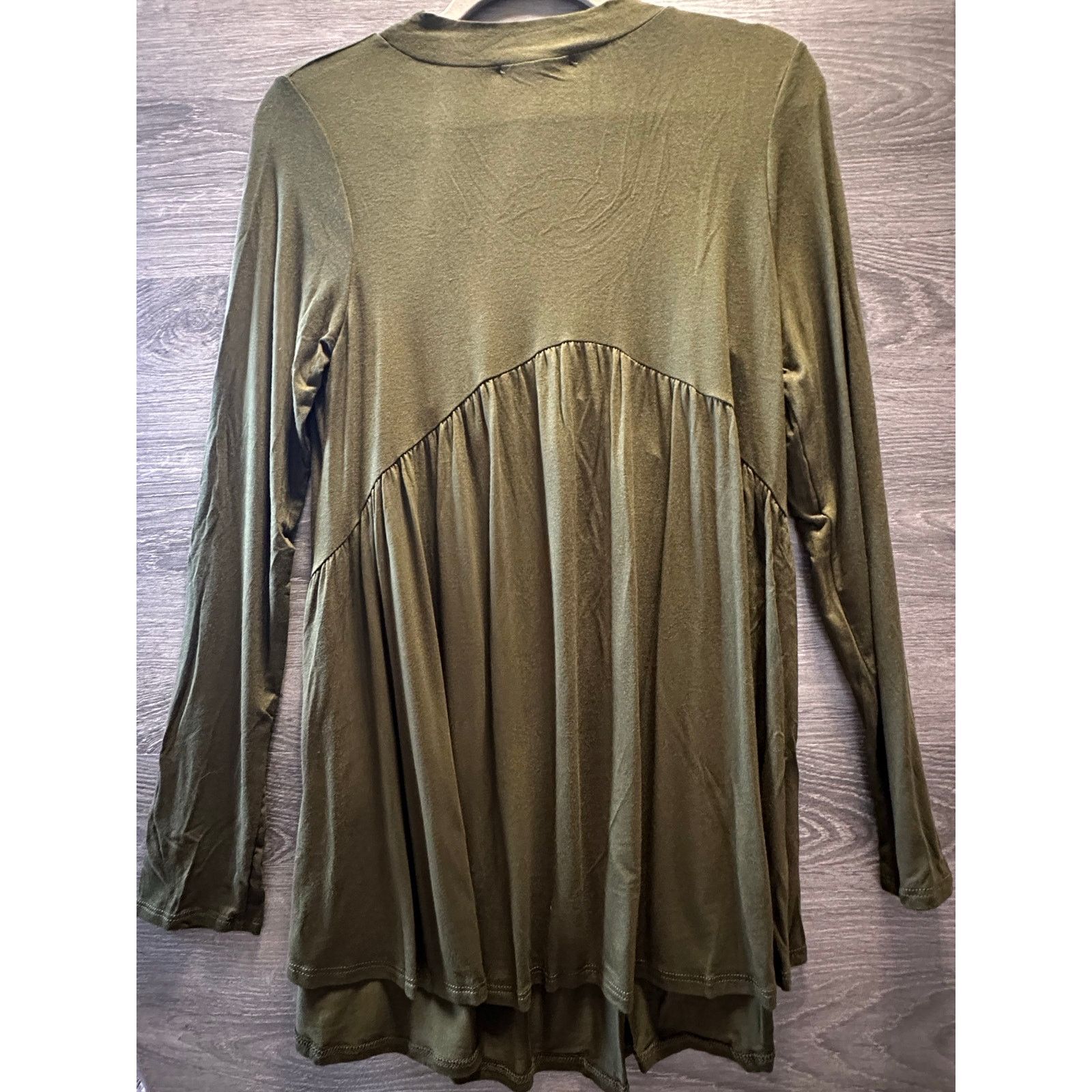 Other Green baby doll boutique top (M) Size M / US 6-8 / IT 42-44 - 2 Thumbnail