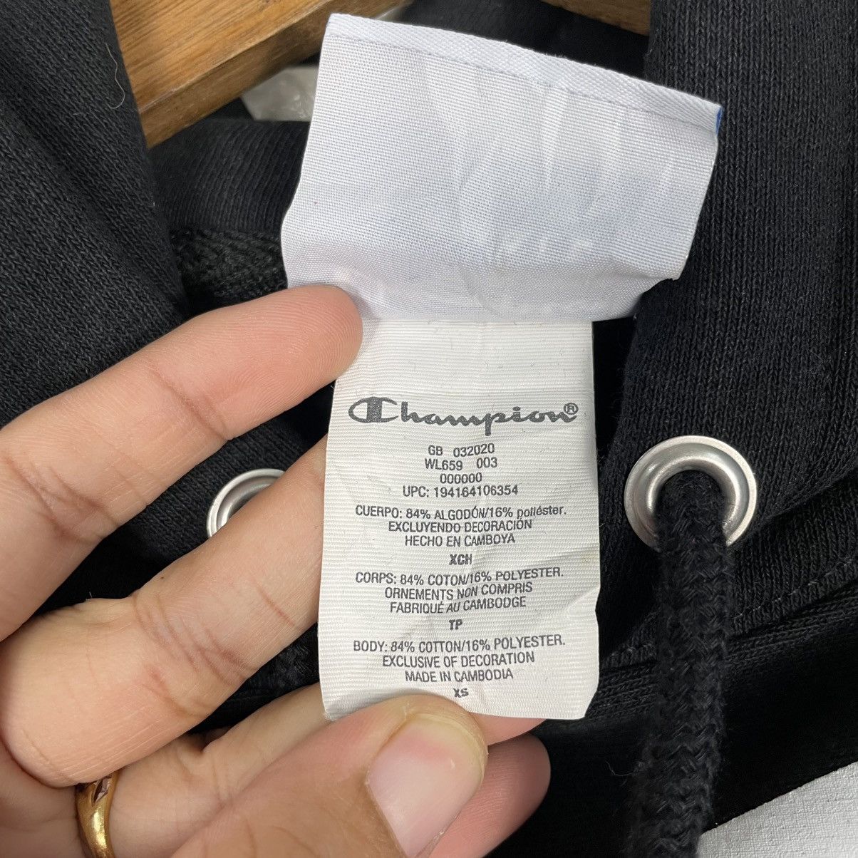 Champion Champion Reverse Weave Big Love Hoodie Size XS / US 0-2 / IT 36-38 - 14 Thumbnail