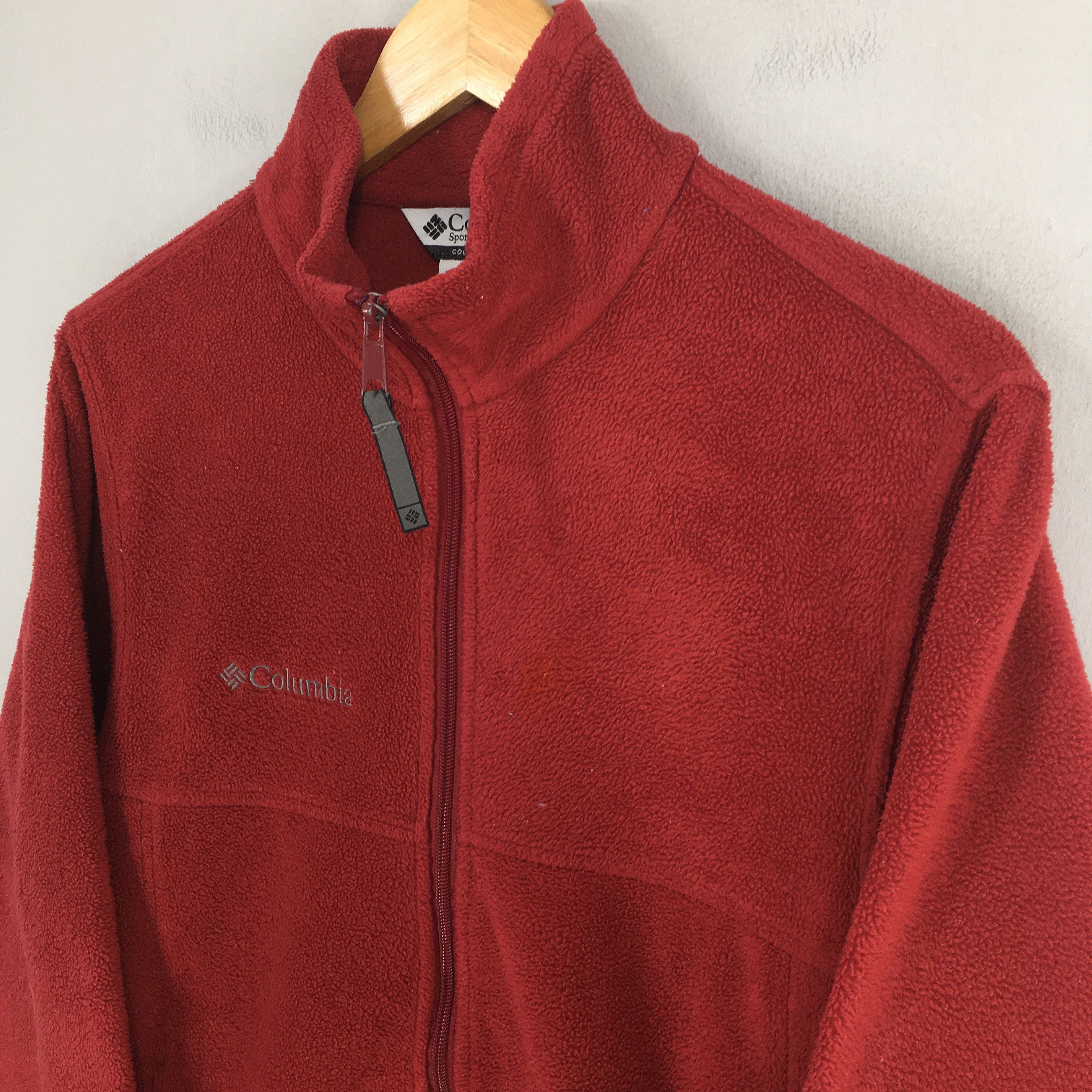 Columbia Vintage Columbia Sportswear Red Fleece Sweater Small Size US S / EU 44-46 / 1 - 3 Thumbnail