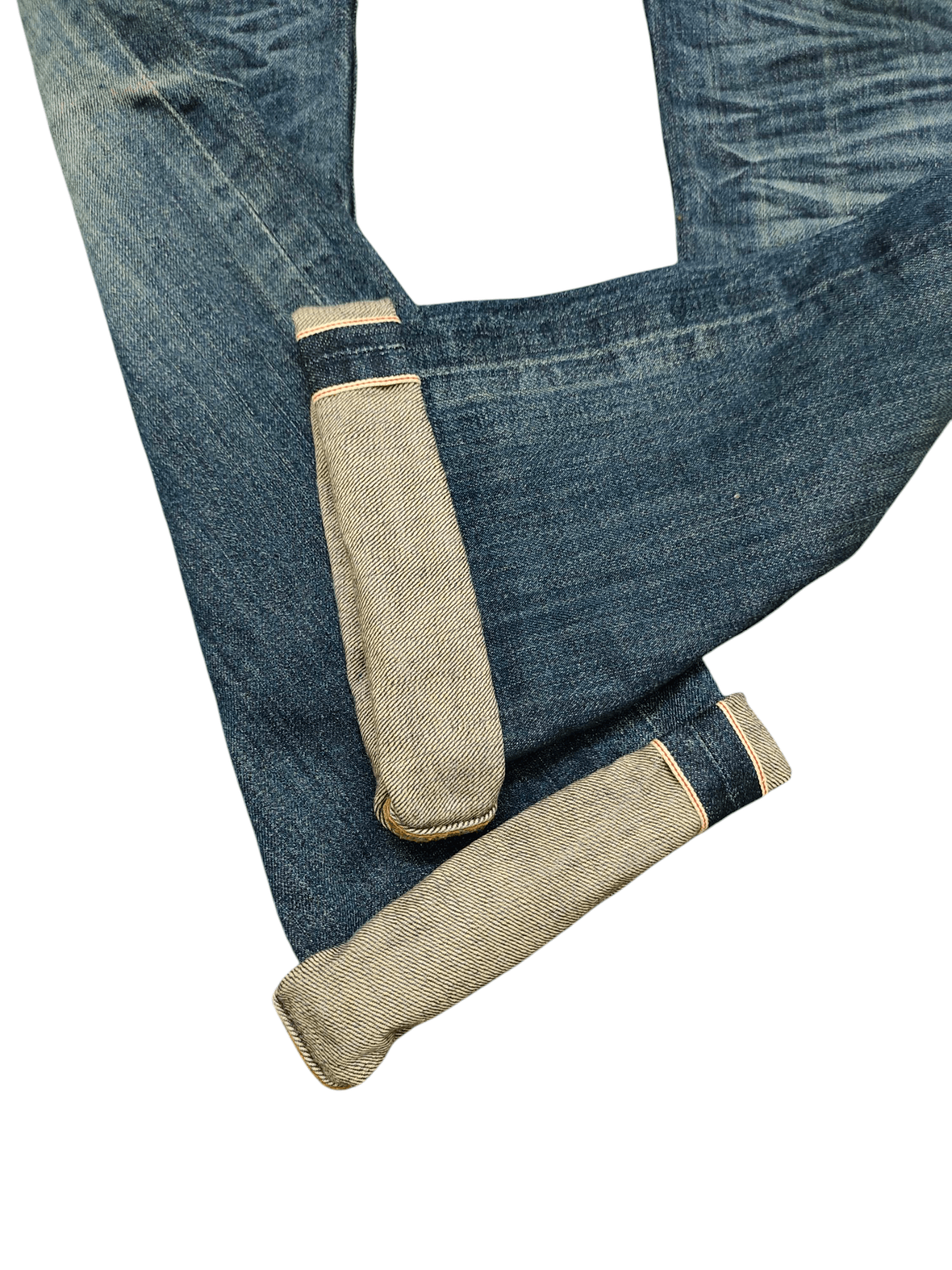 Kapital Cult Of Individuality Distress Clawmark Selvedge Jeans Size US 31 - 11 Thumbnail
